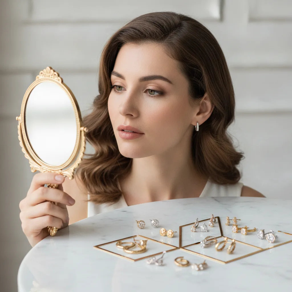 Choisir boucles d'oreilles selon son visage | NIIKI PARIS