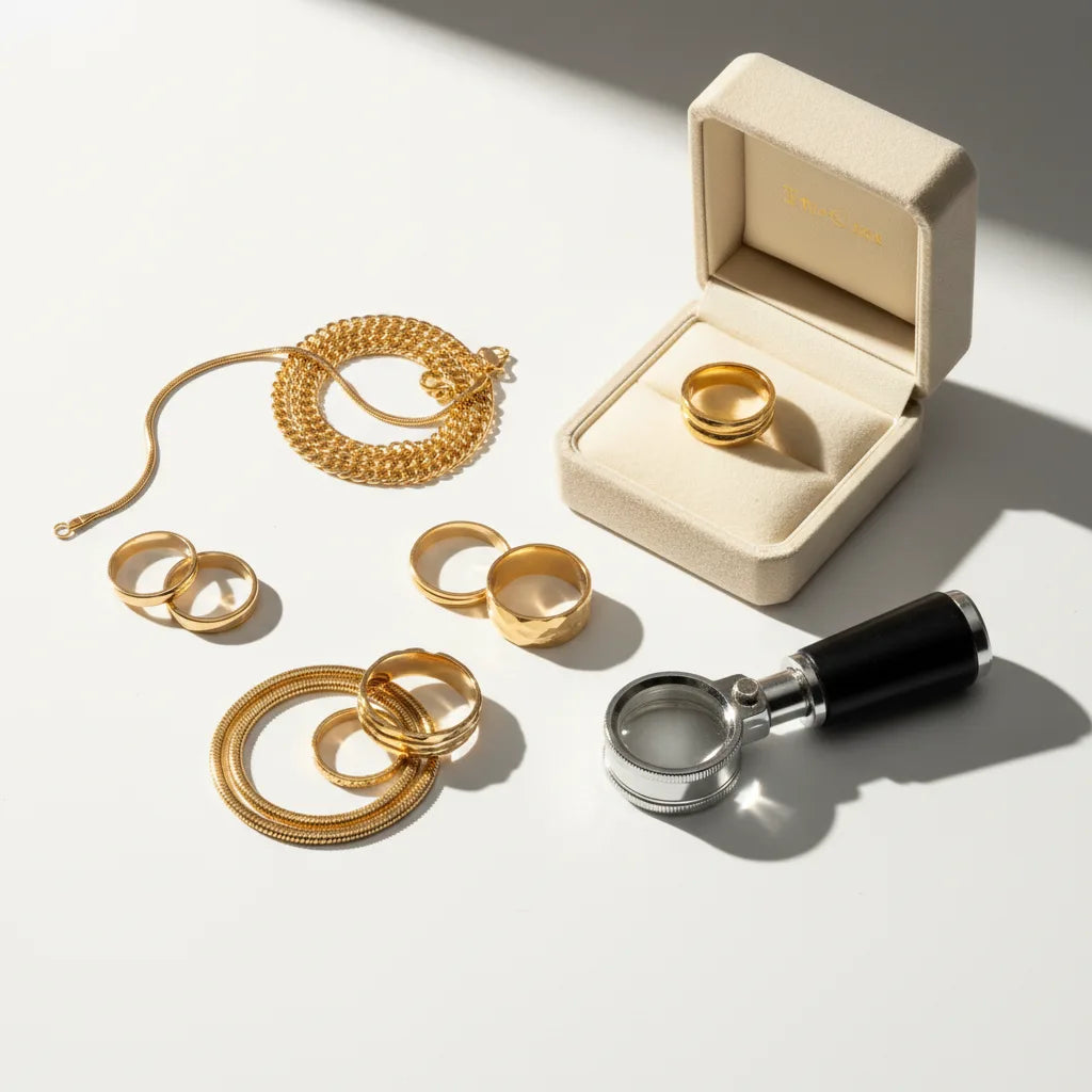 Comprendre la différence or 18k et 24k – NIIKI PARIS