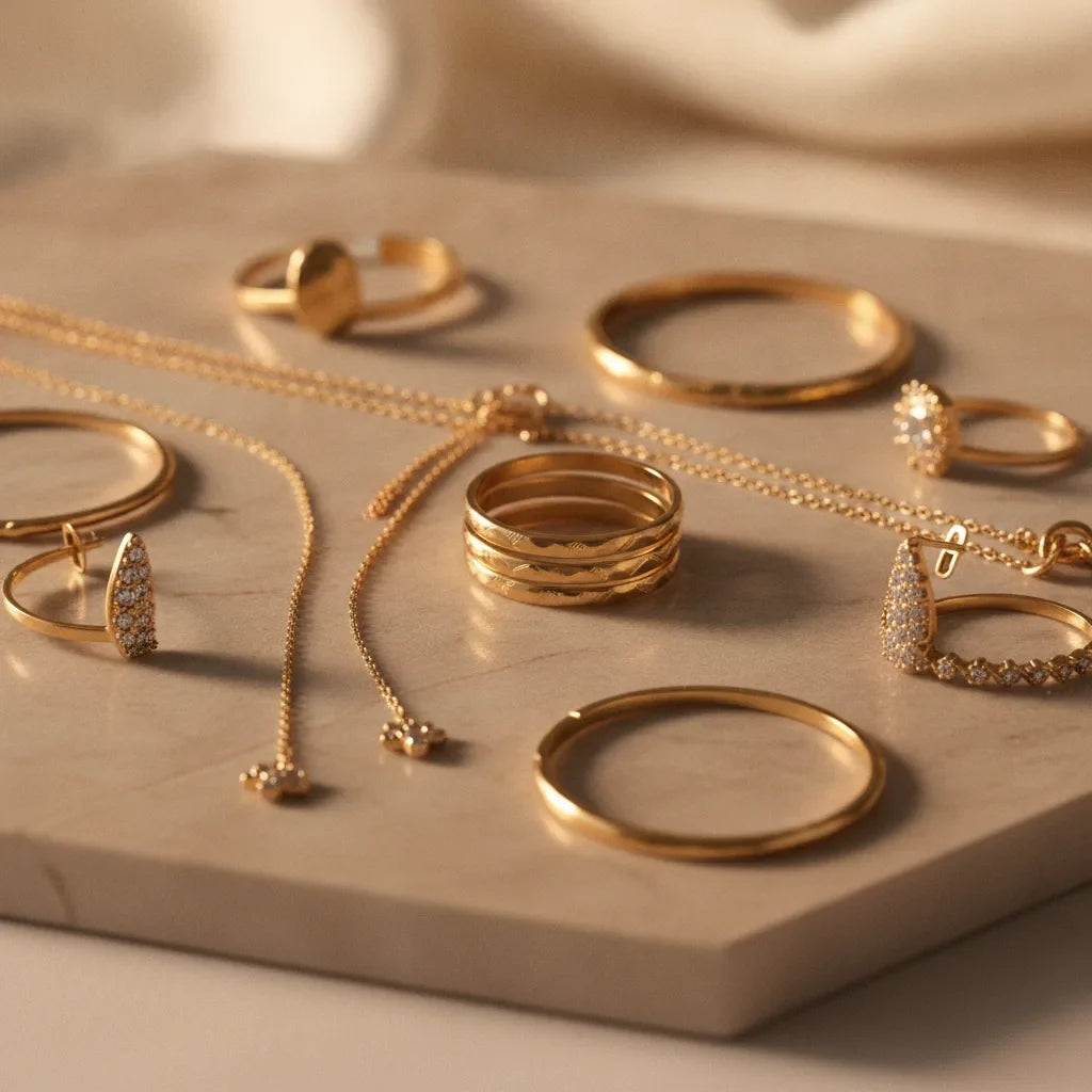 Dorure à l'or fin bijoux ou Plaqué Or ? Le Guide NIIKI PARIS