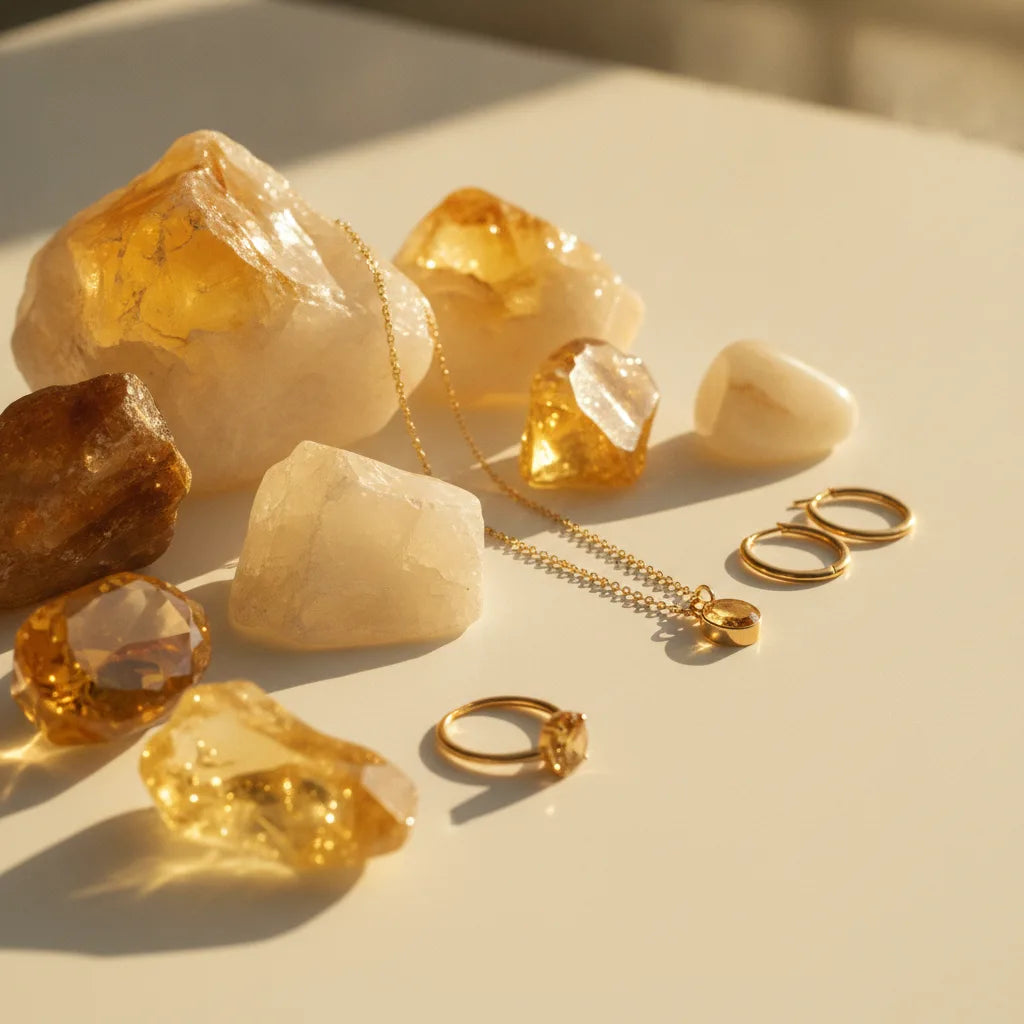 Citrine, pierre de l'abondance – vertus et bijoux