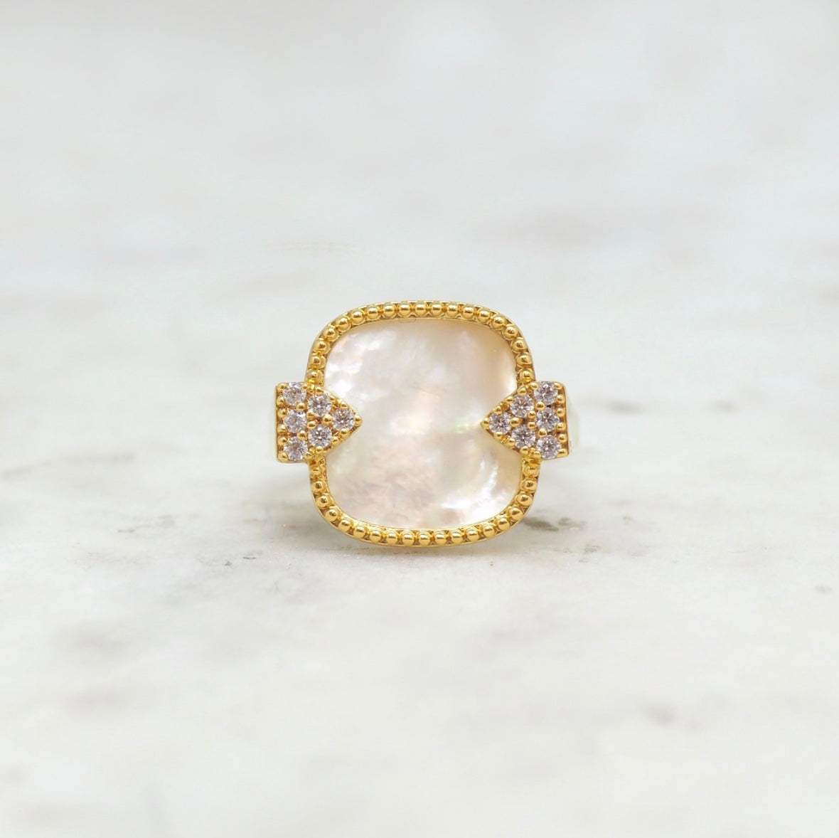 Ornella - Mother-of-pearl ring