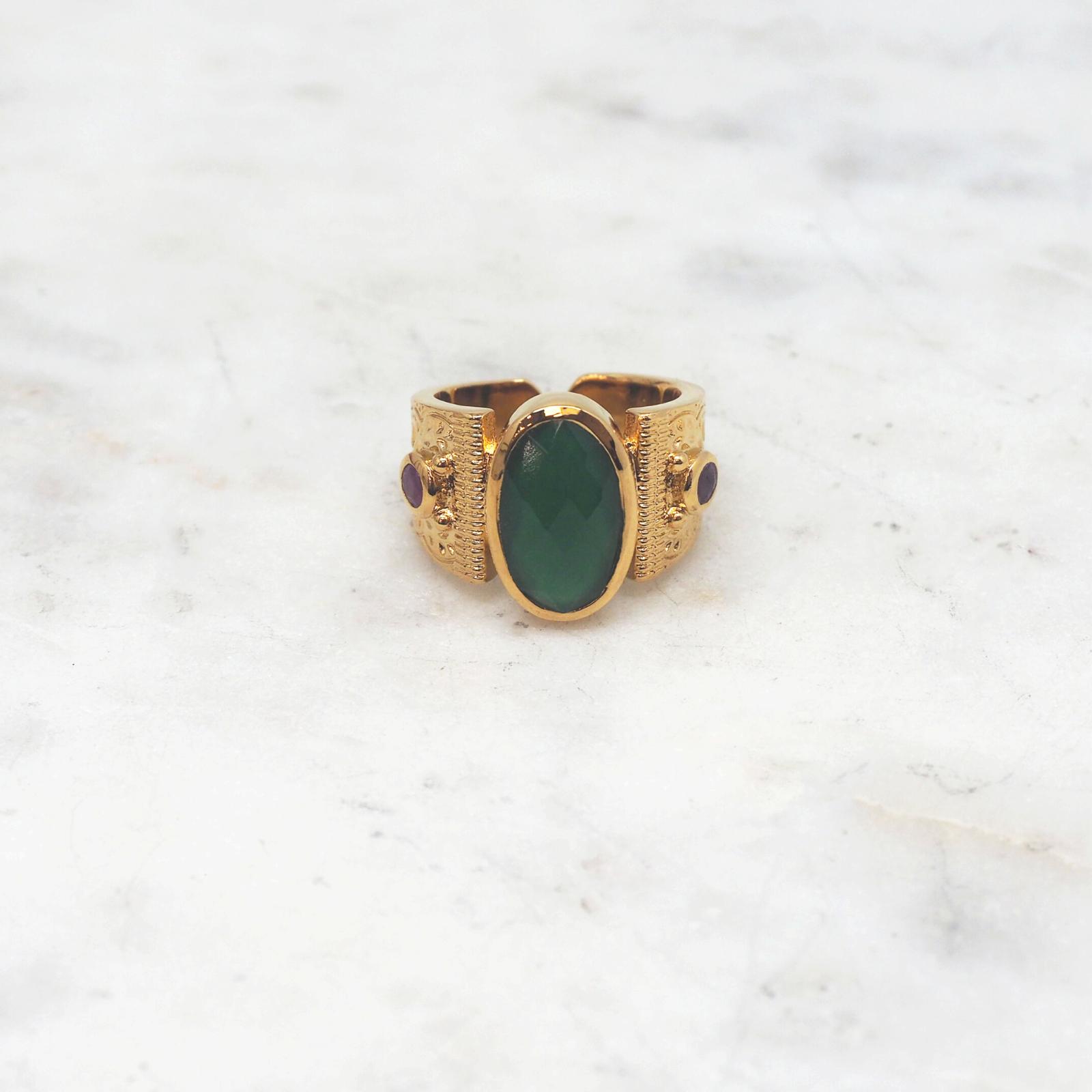Abigail - Green onyx