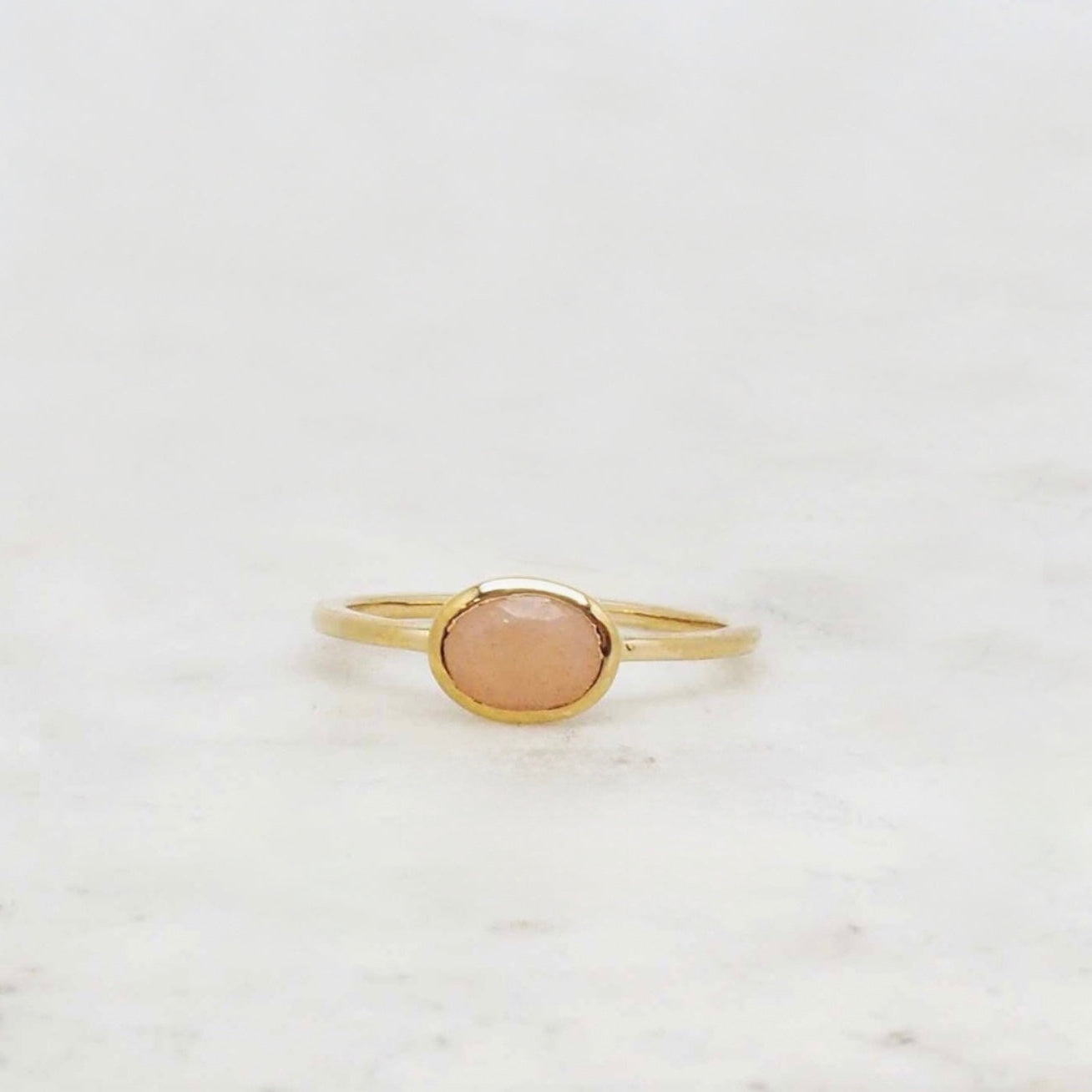 Candice - Peach moonstone