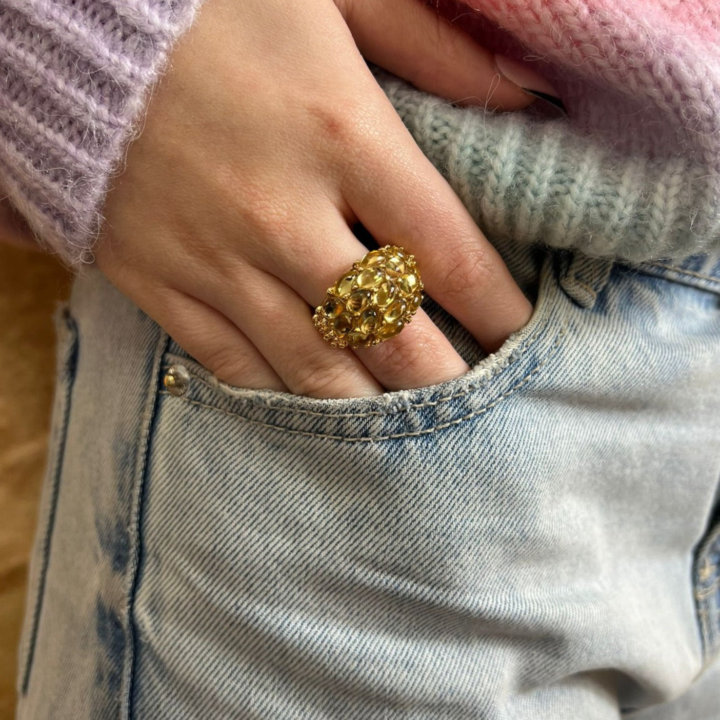 Béatrice-Ring – Gold