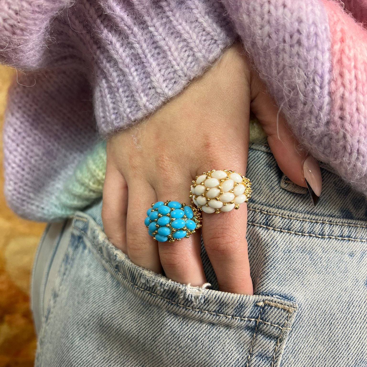 Béatrice Ring – Türkis