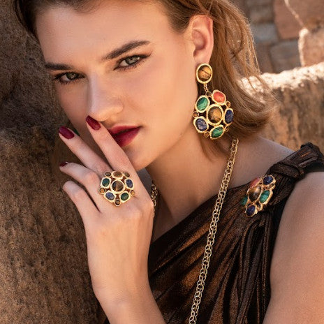 Terre et Feu - Bague