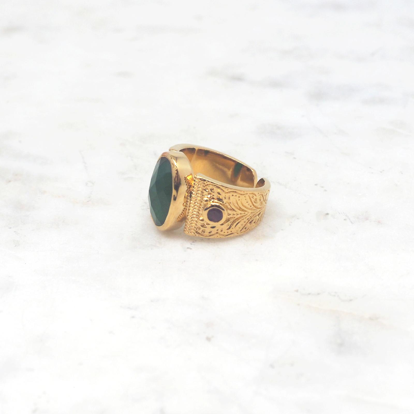 Abigail - Green onyx