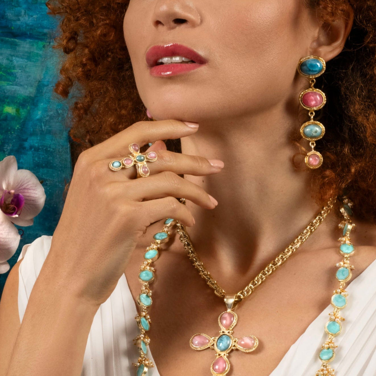 Faith - Bague Rhodocrosite