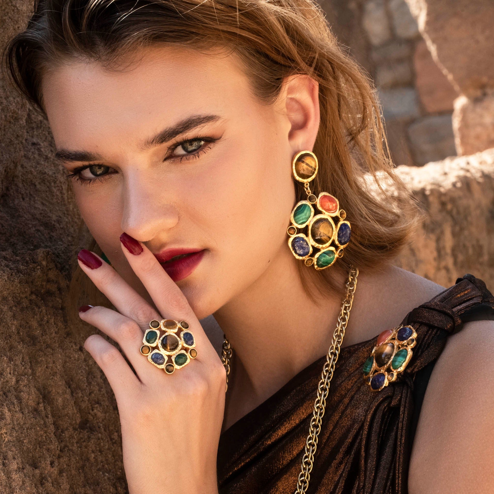 Carthage - Broche Labradorite