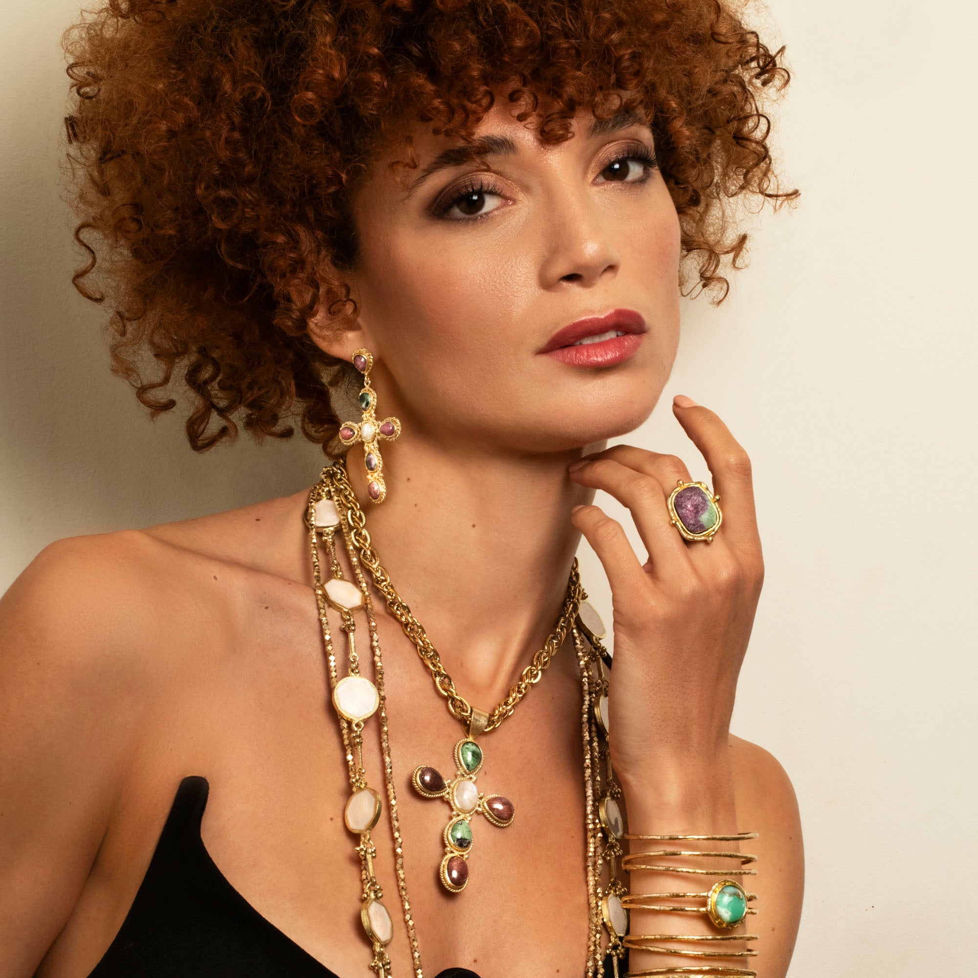 Lune - Ruby Zoïsite