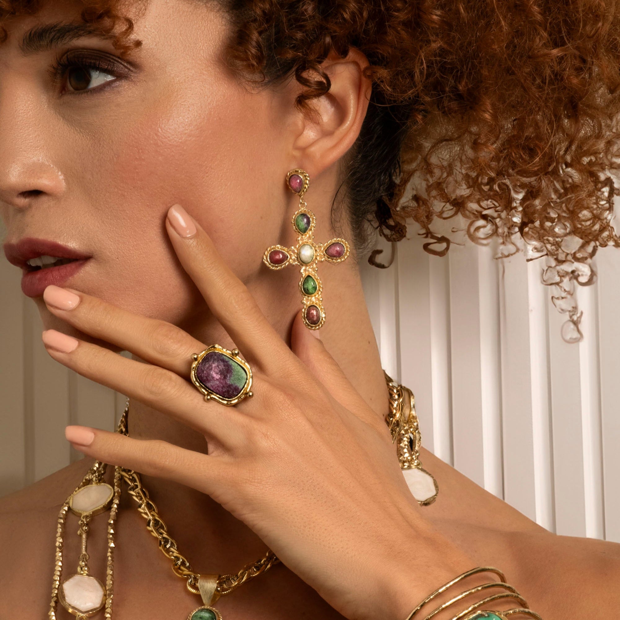 Lune - Ruby Zoïsite