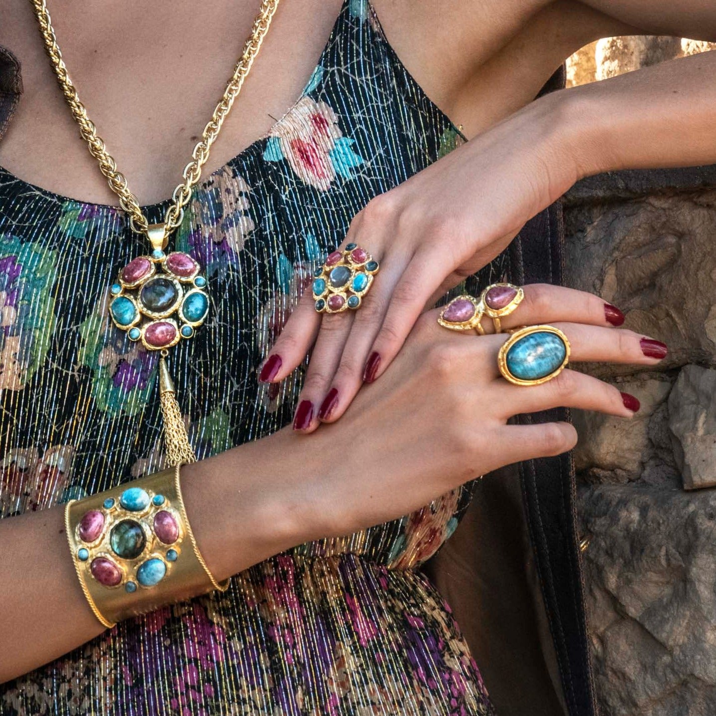 Carthage - Bague Labradorite