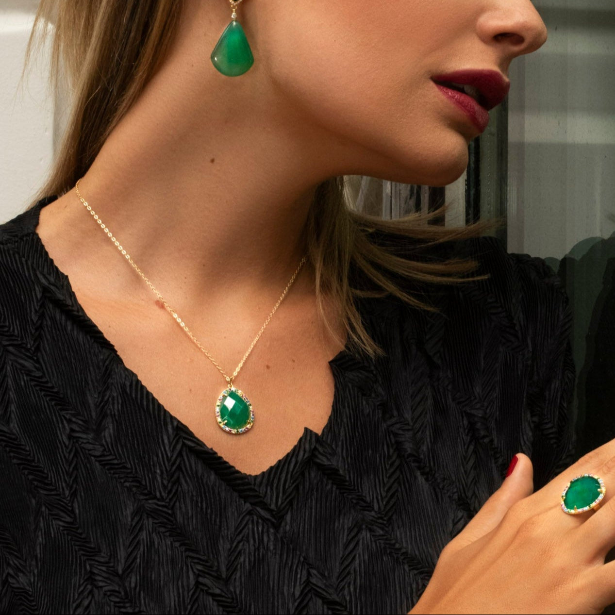 Espoir - Agate verte