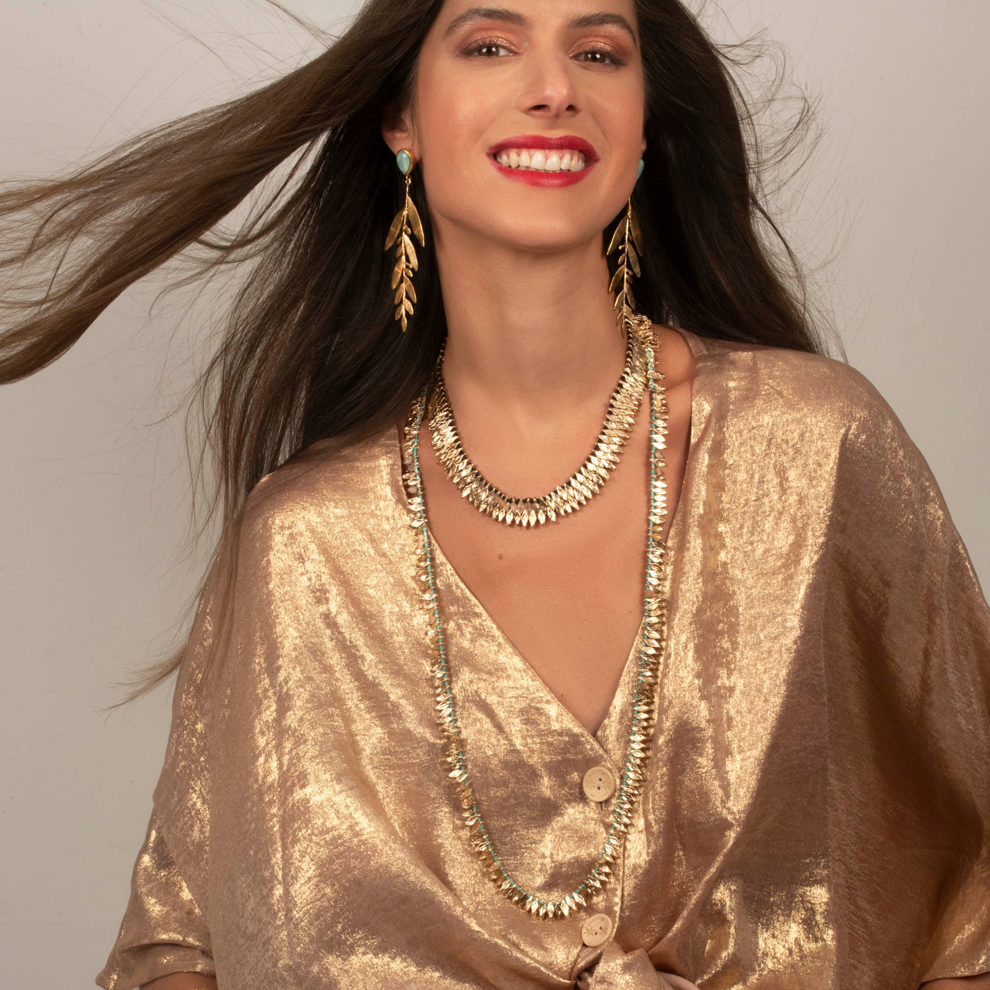 Exodus - Sautoir Turquoise