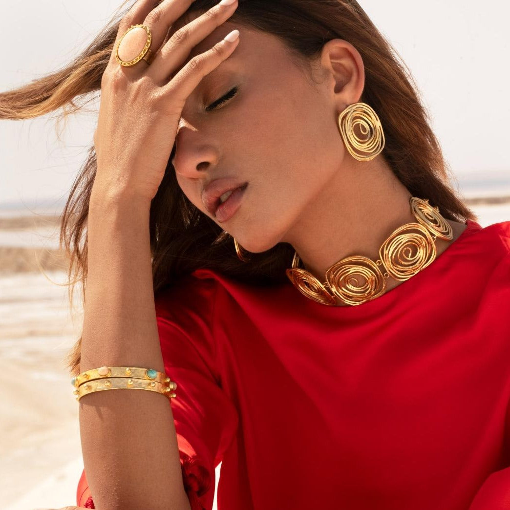 Nuage - Boucles d'oreilles