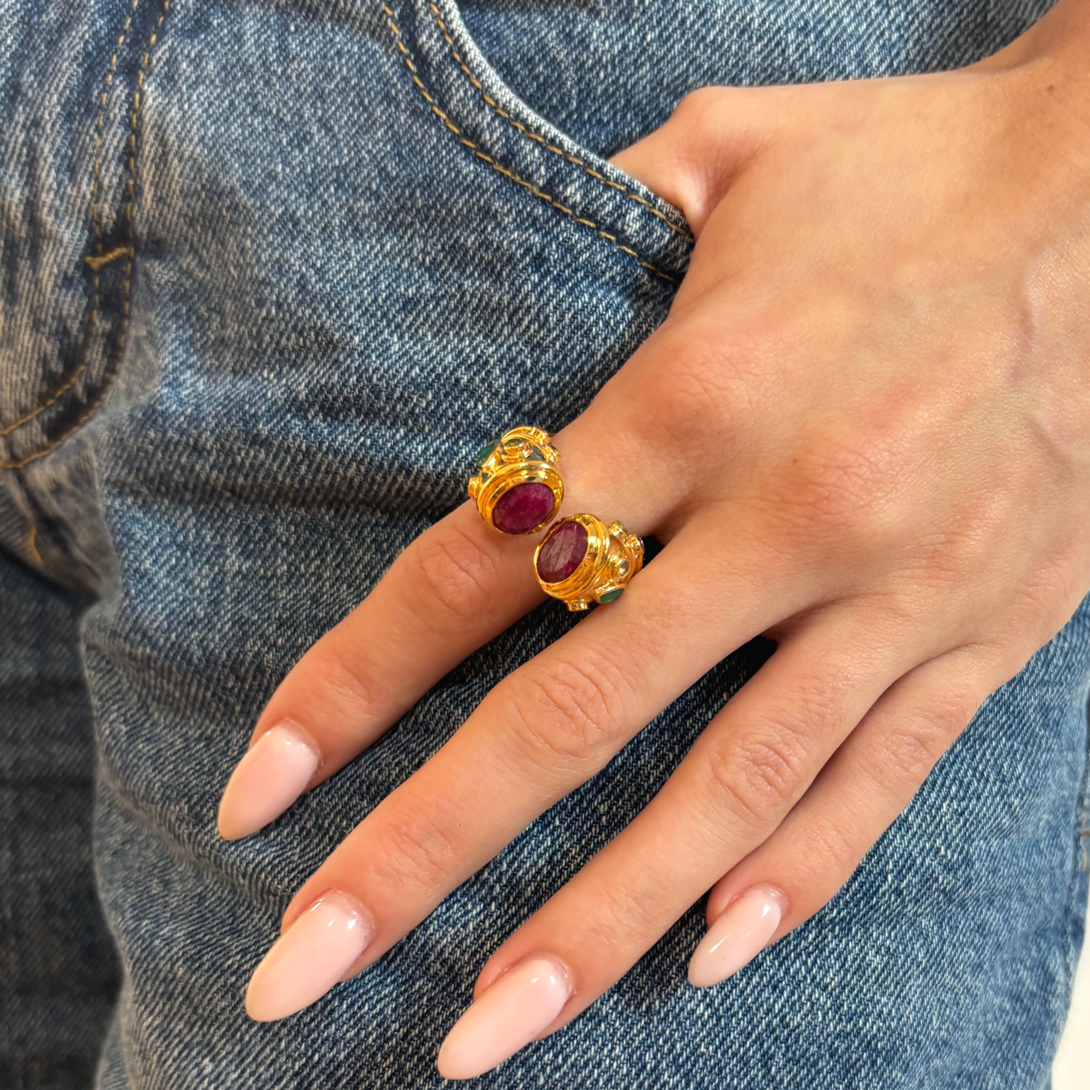 Héritage Bague - Rubis