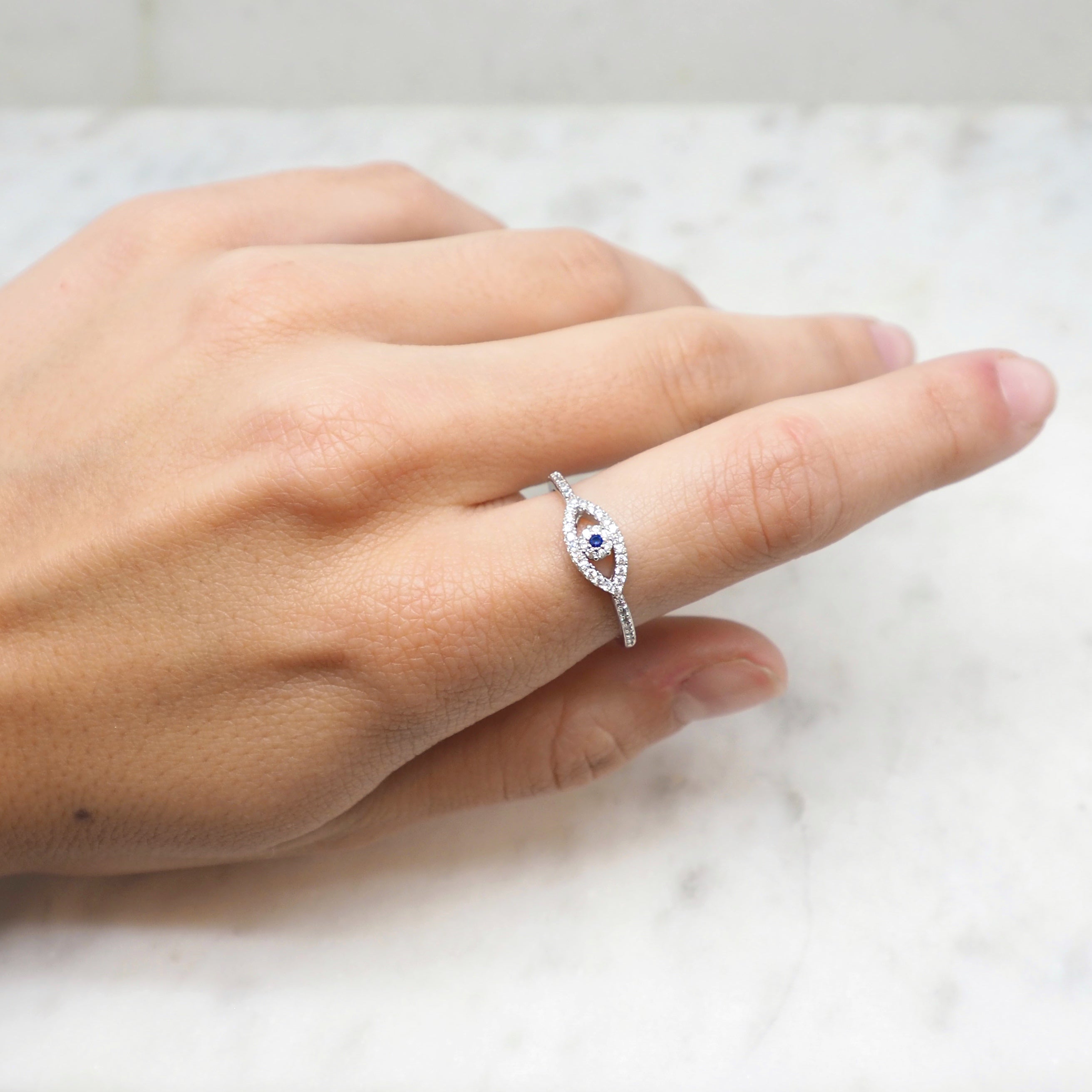 Blue Eye - Bague