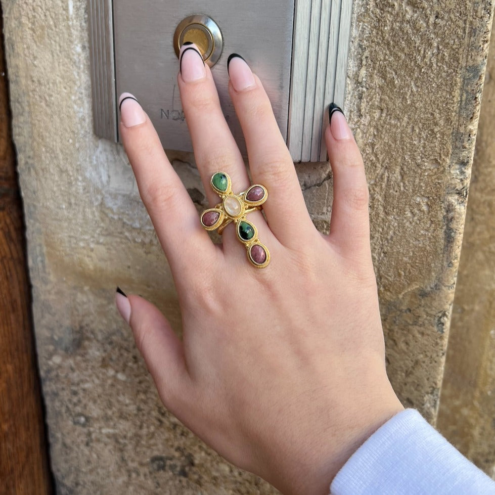 Faith - Bague Rubis Zoisite