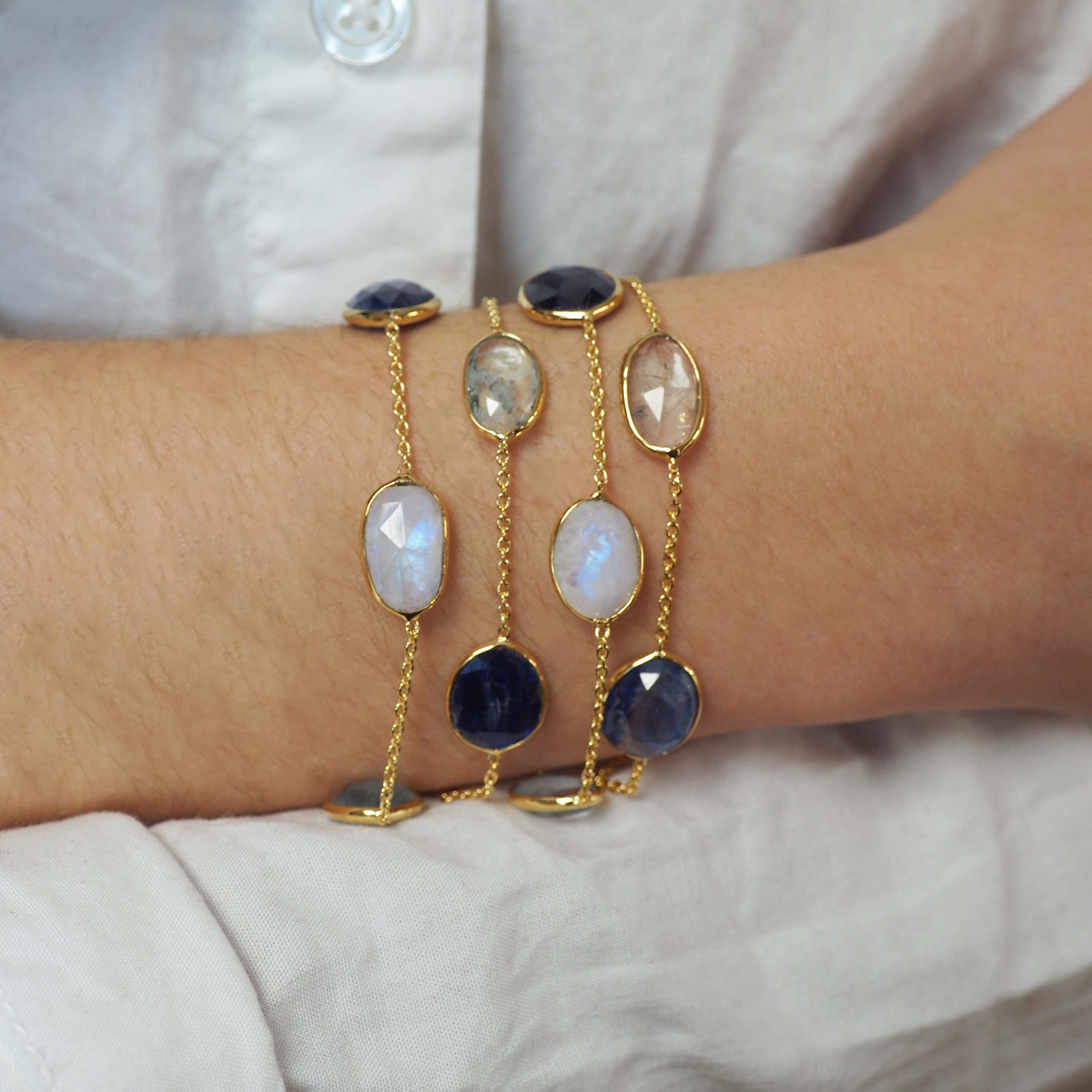 Madeleine - Kyanite bleue