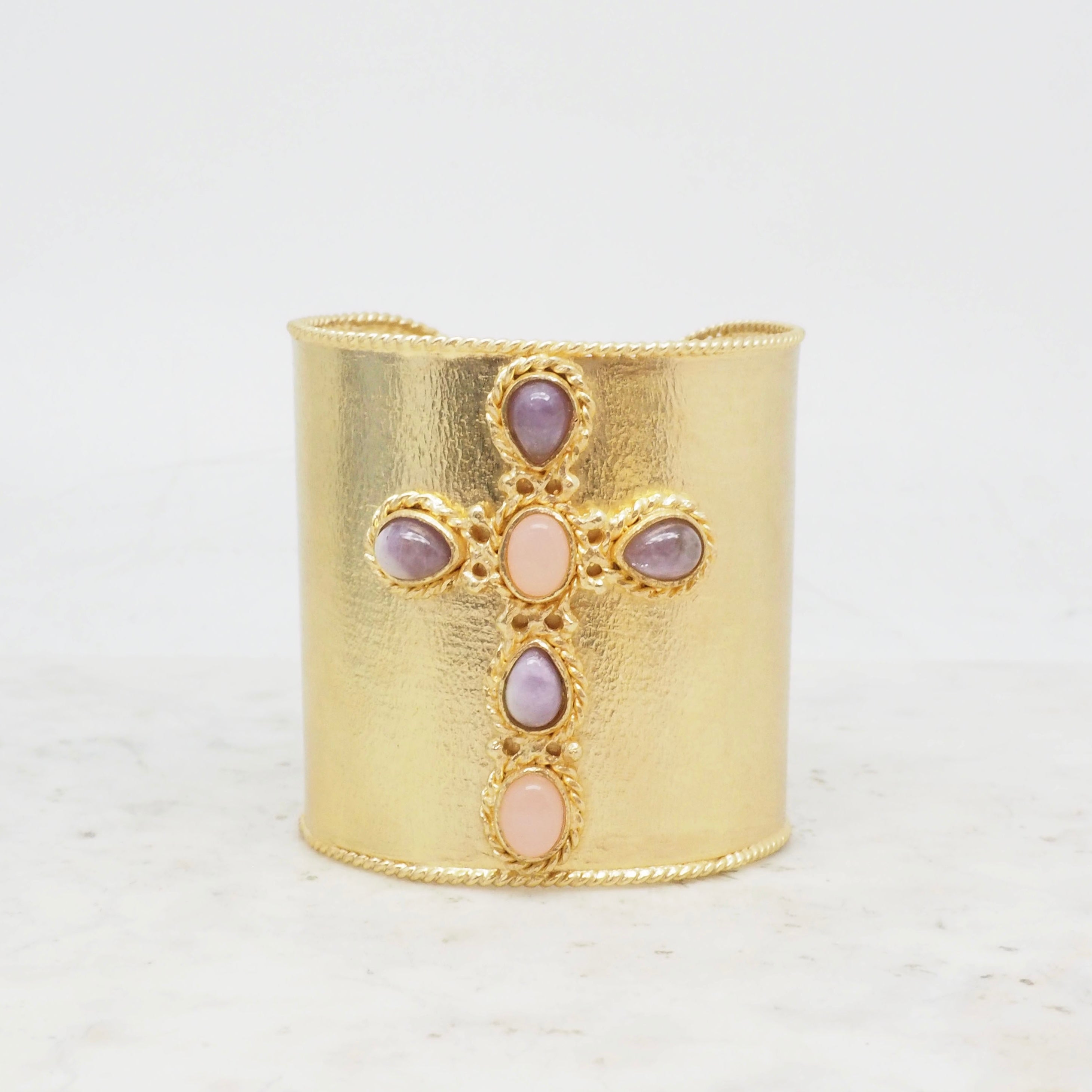 Glaube – Amethyst-Manschette