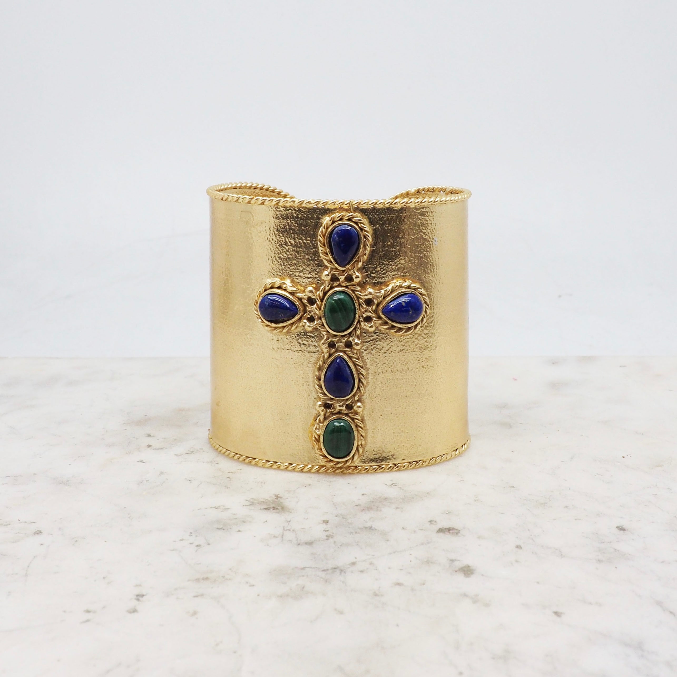 Faith - Lapis Cuff