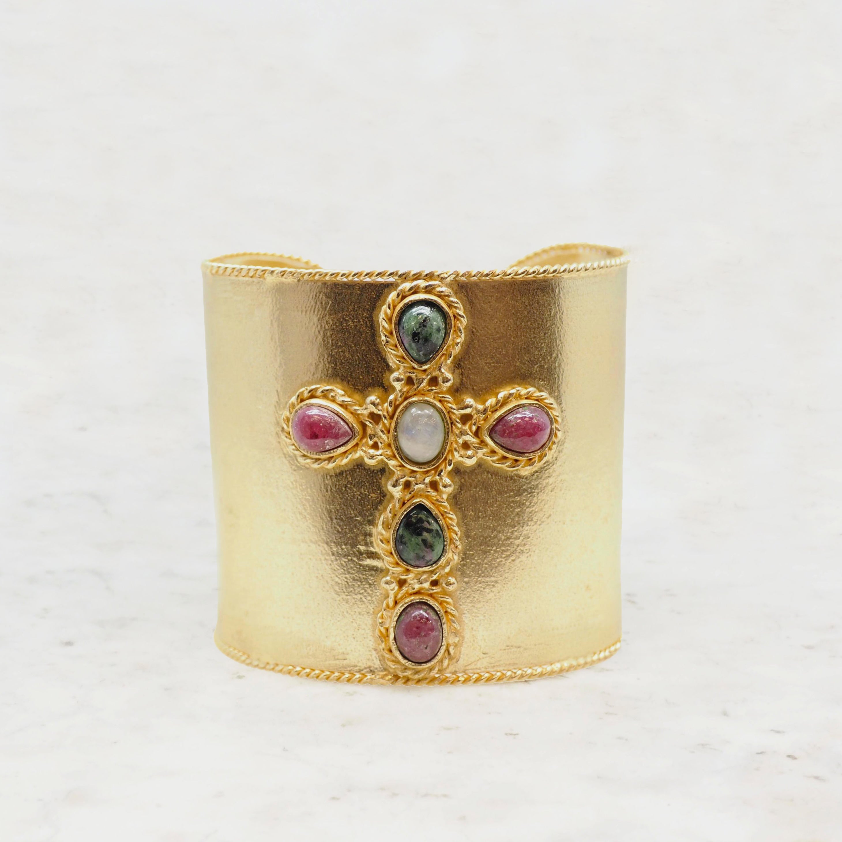 Faith - Manchette Rubis Zoisite