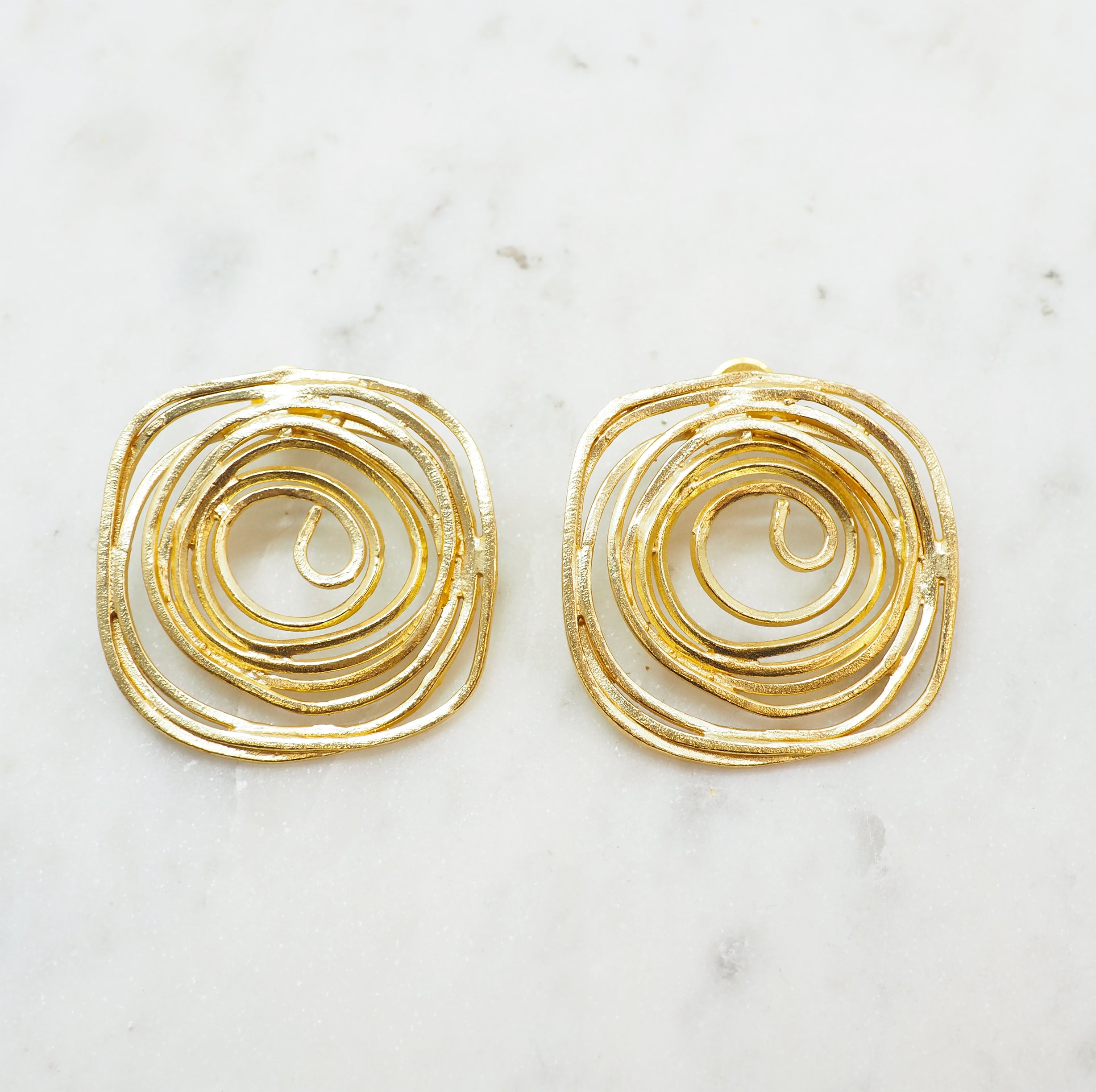 Nuage - Boucles d'oreilles