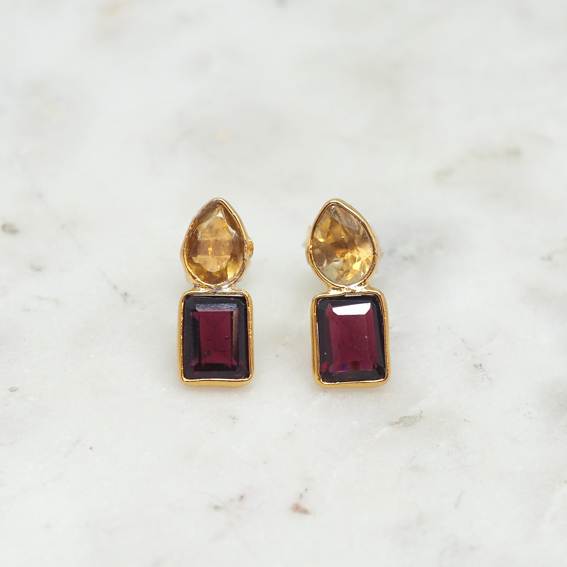 Simply - Citrine et Grenat