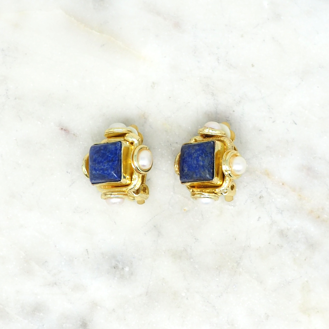Pocca - Lapis - Boucles d'oreilles