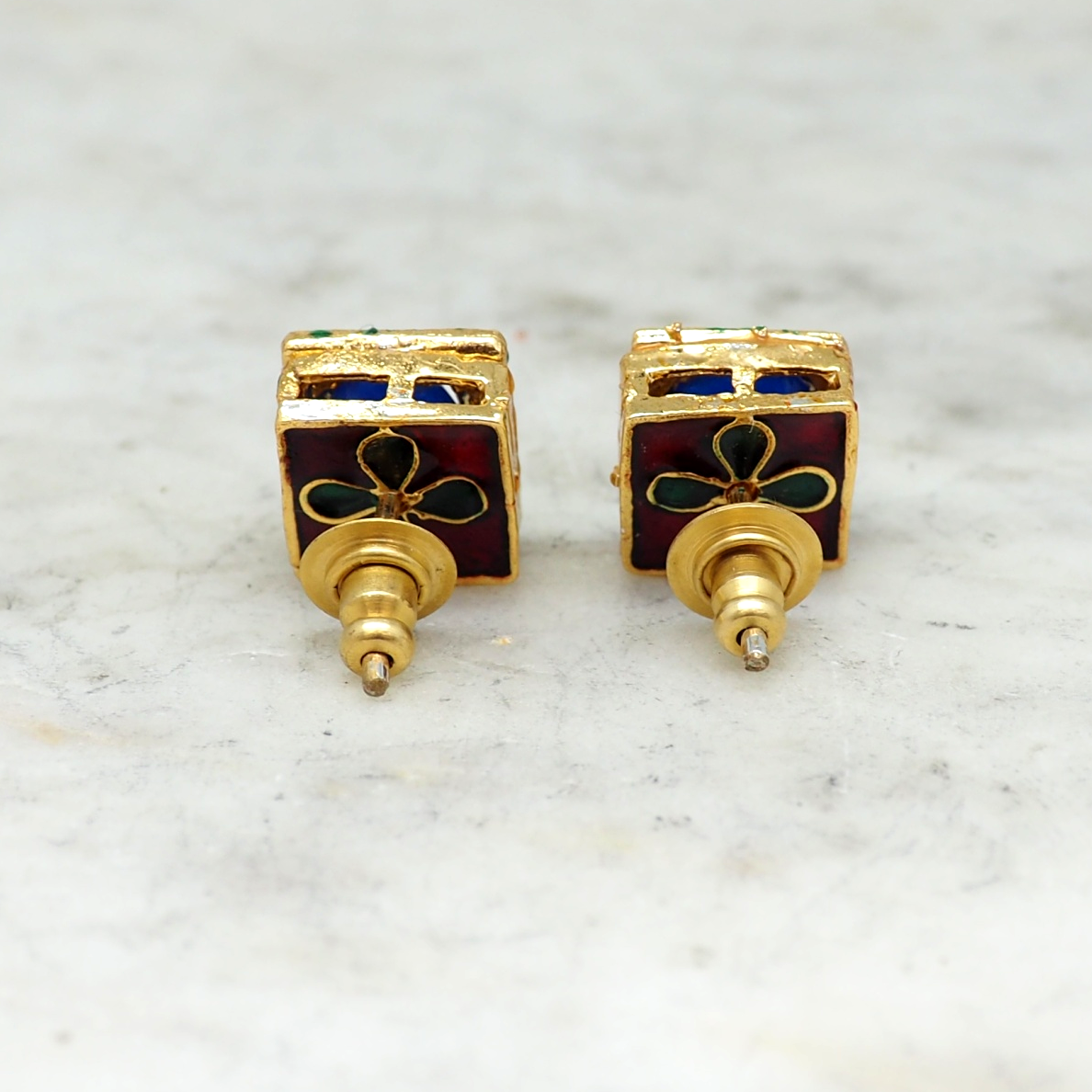 Massy - Boucle d'oreille Bleue