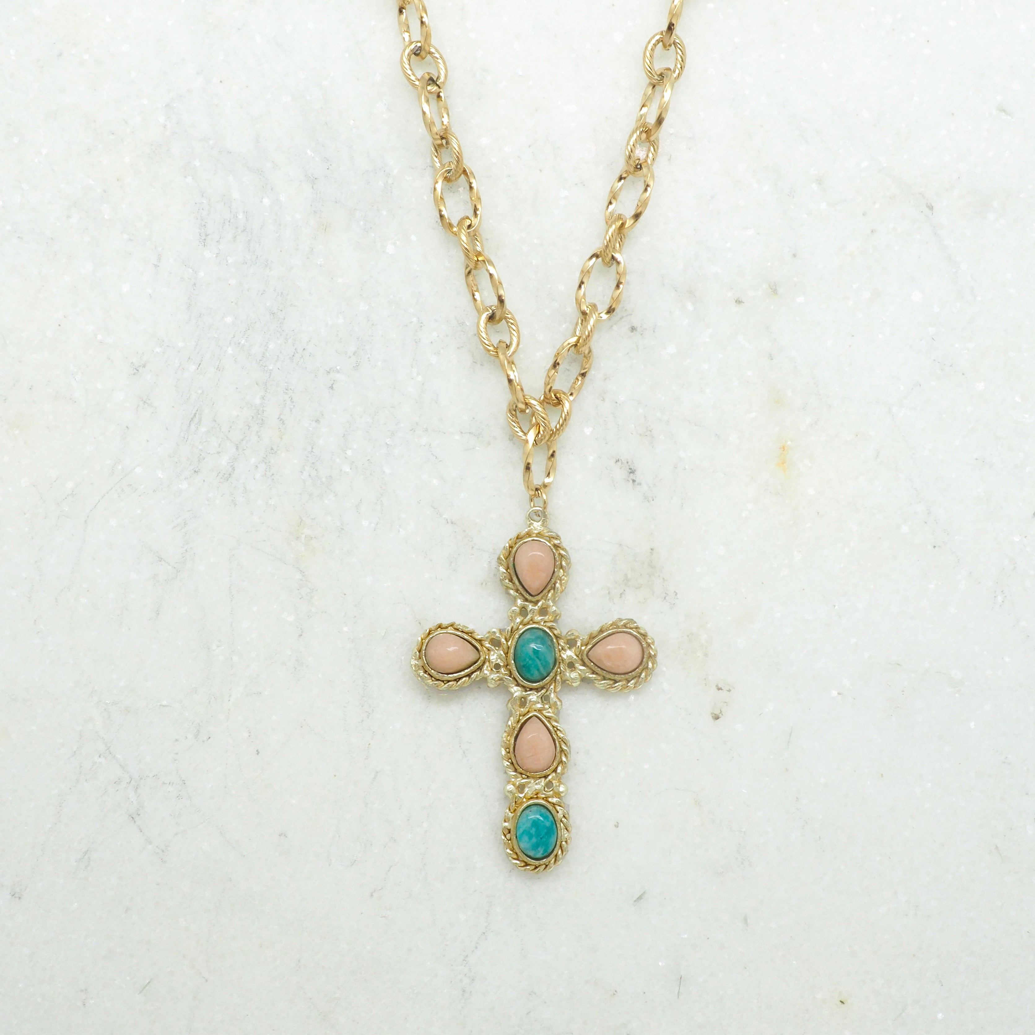 Faith Emotions collier - Amazonite