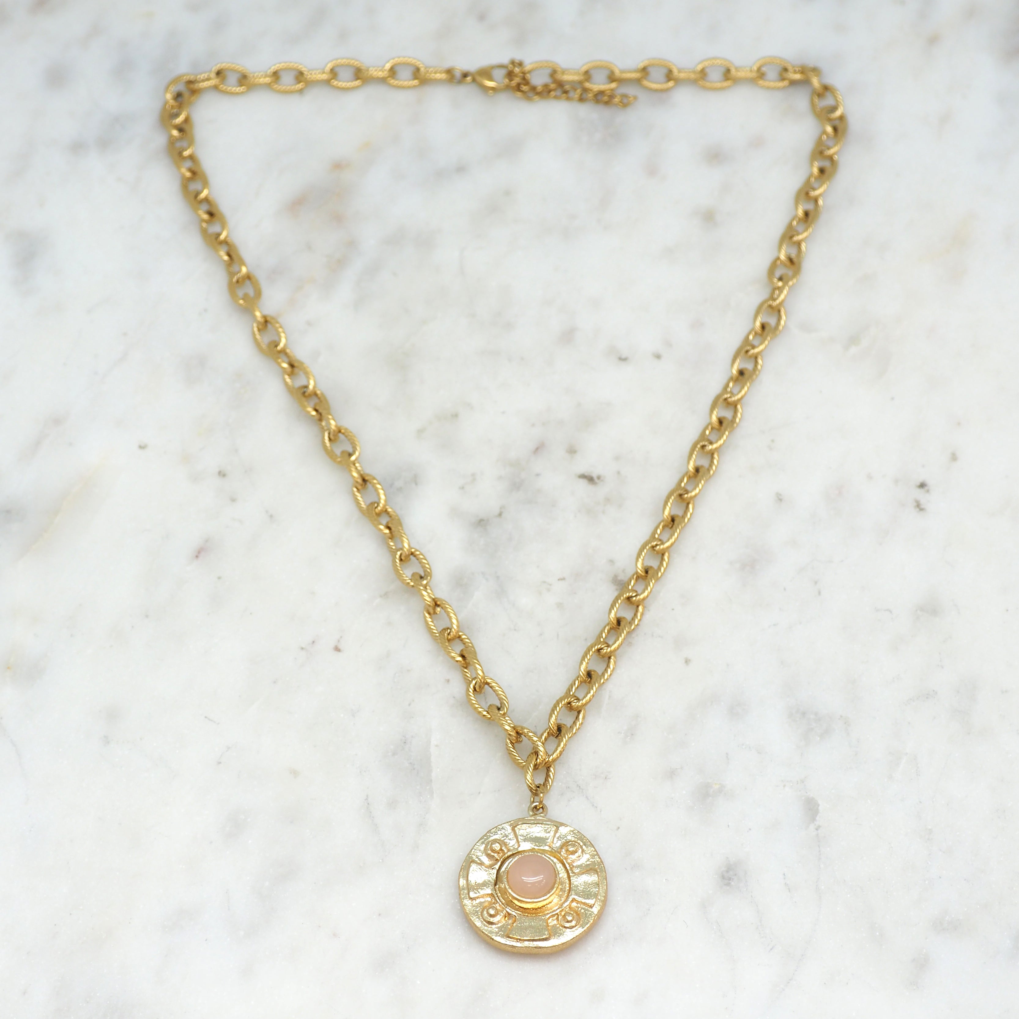 Medalya - Quartz Rose