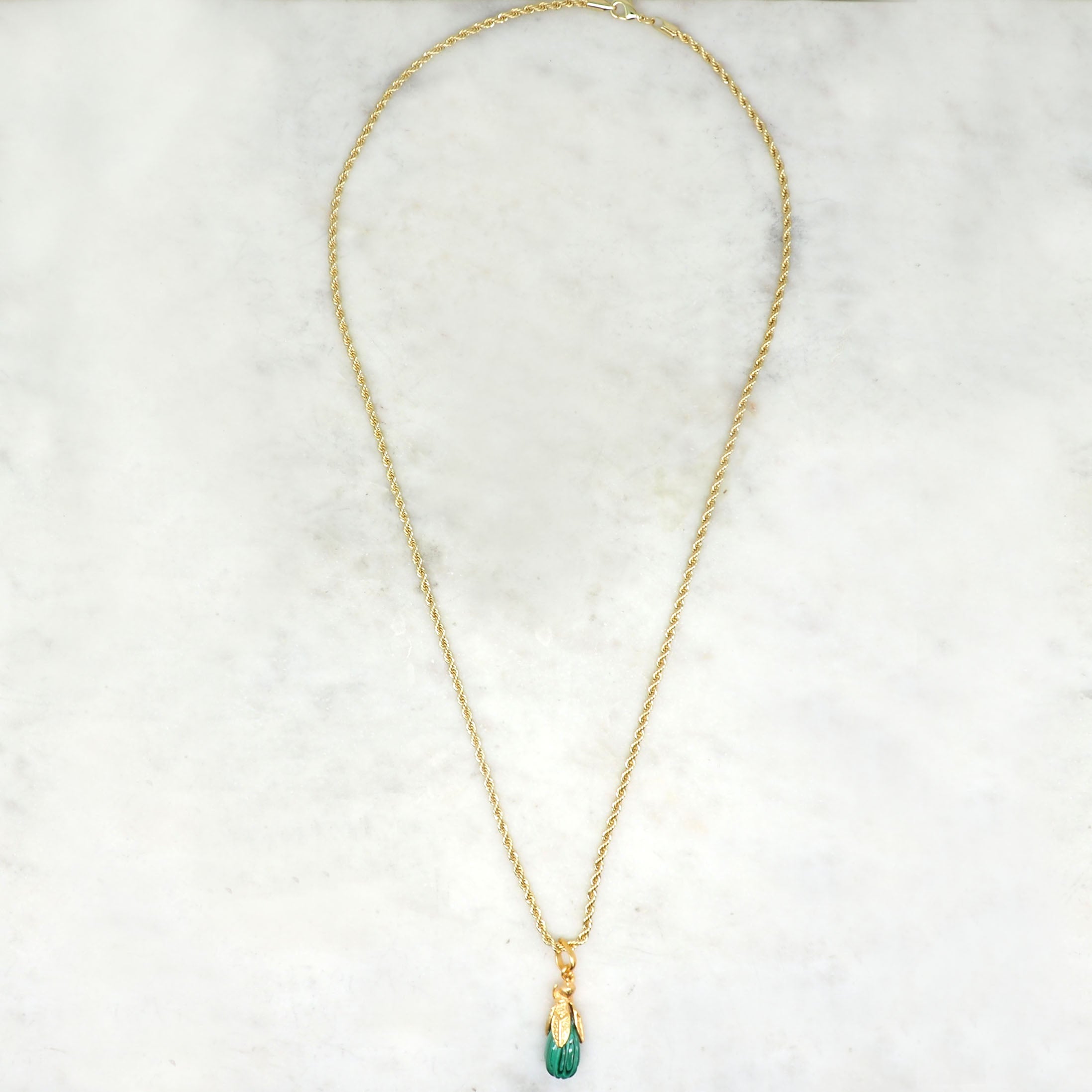 Totem - Collier Malachite