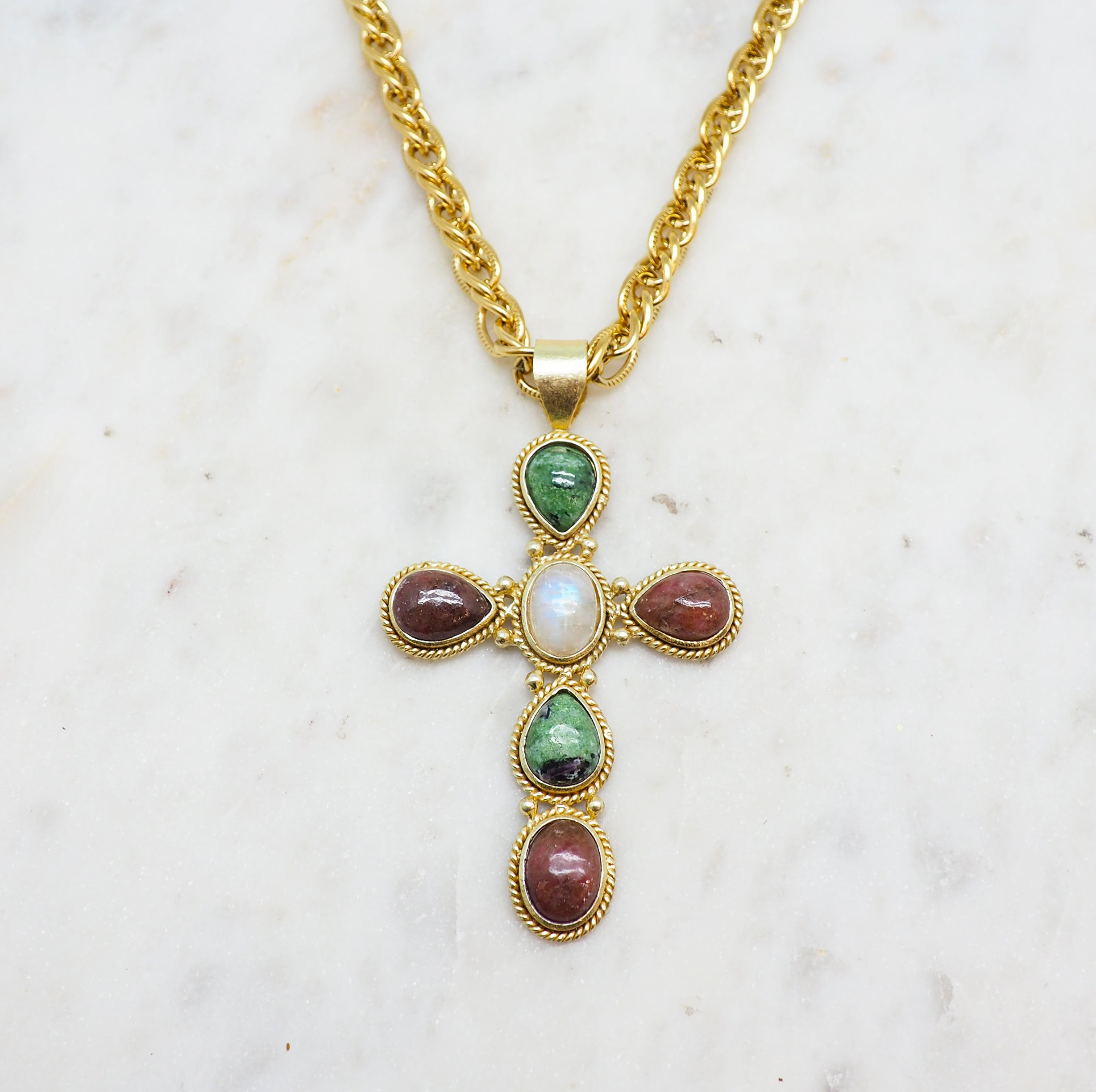 Faith - Collier Rubis Zoisite