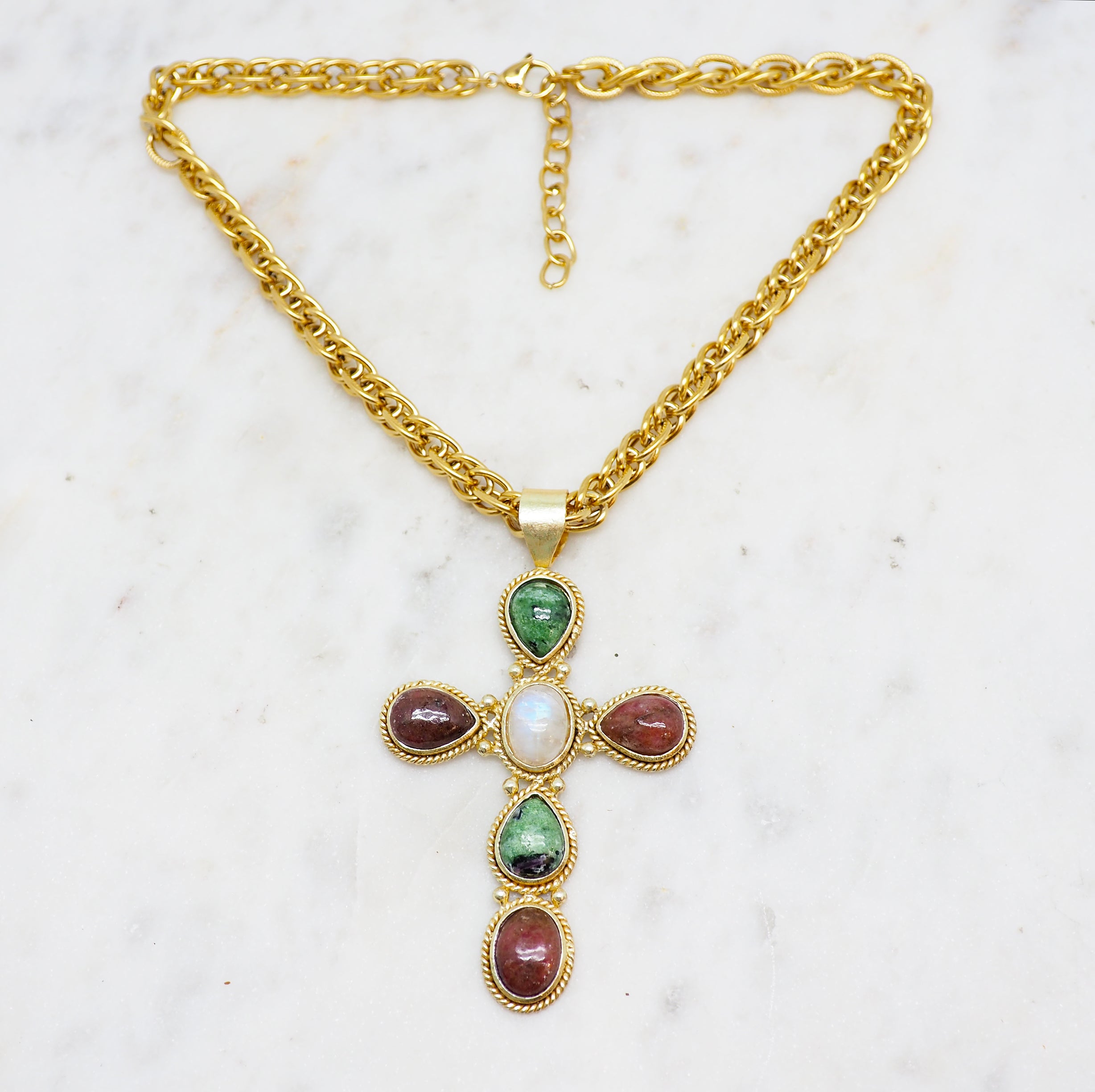 Faith - Collier Rubis Zoisite