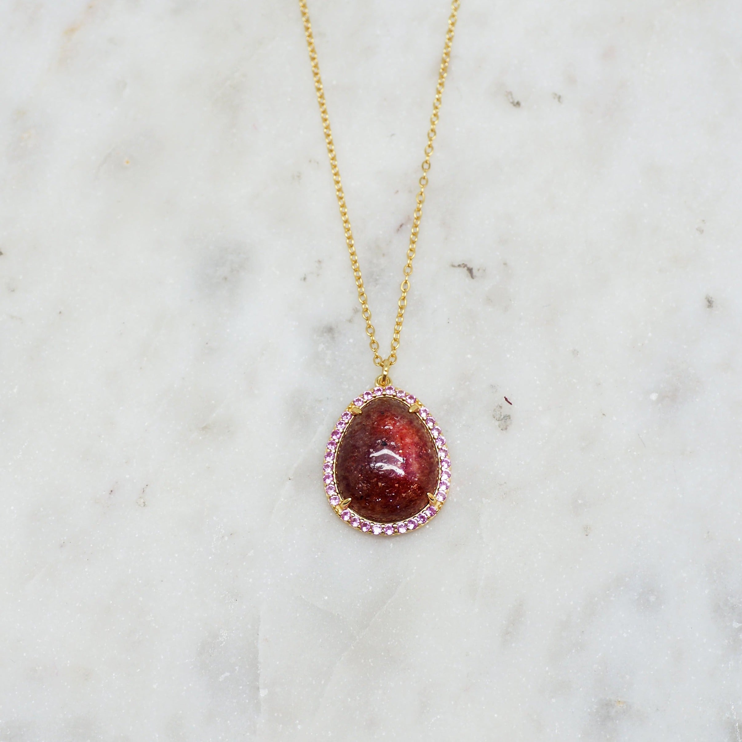 Hope - Strawberry Quartz