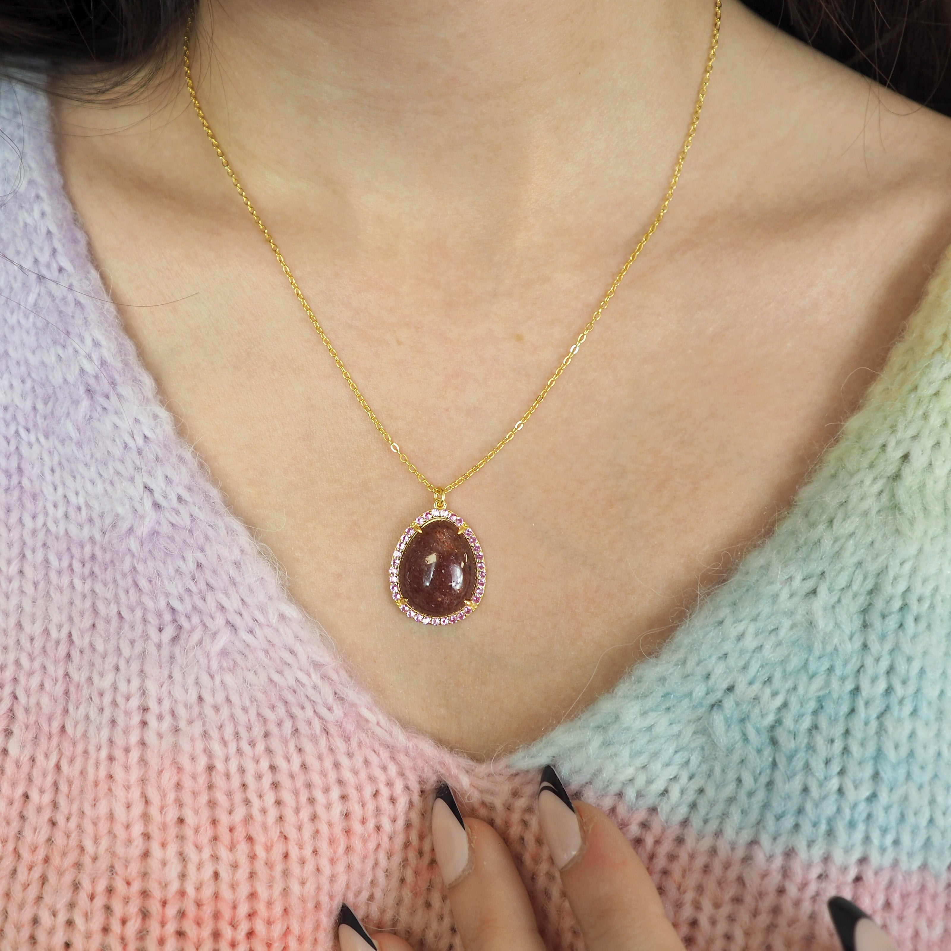 Hope - Strawberry Quartz