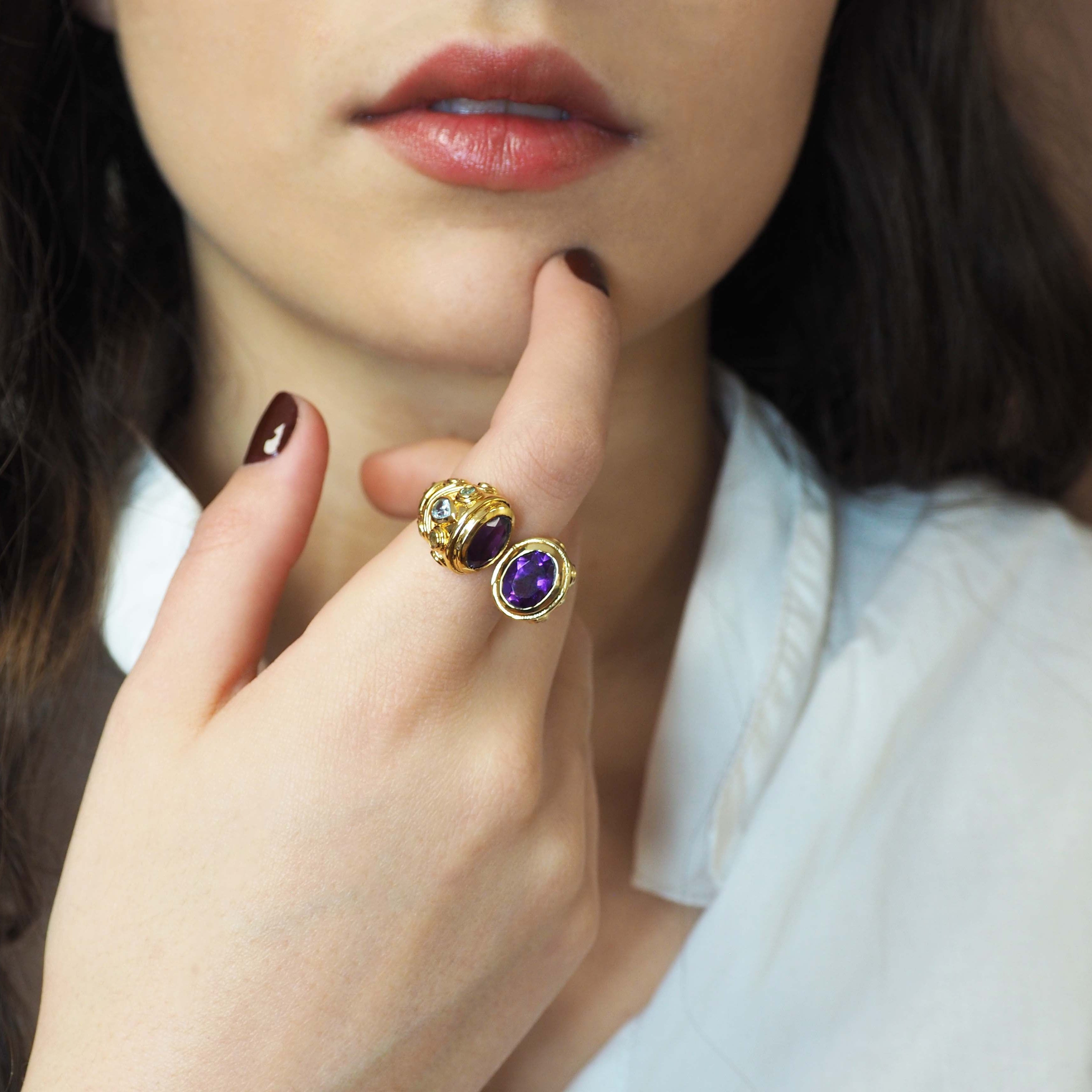 Héritage Bague - Amethyste