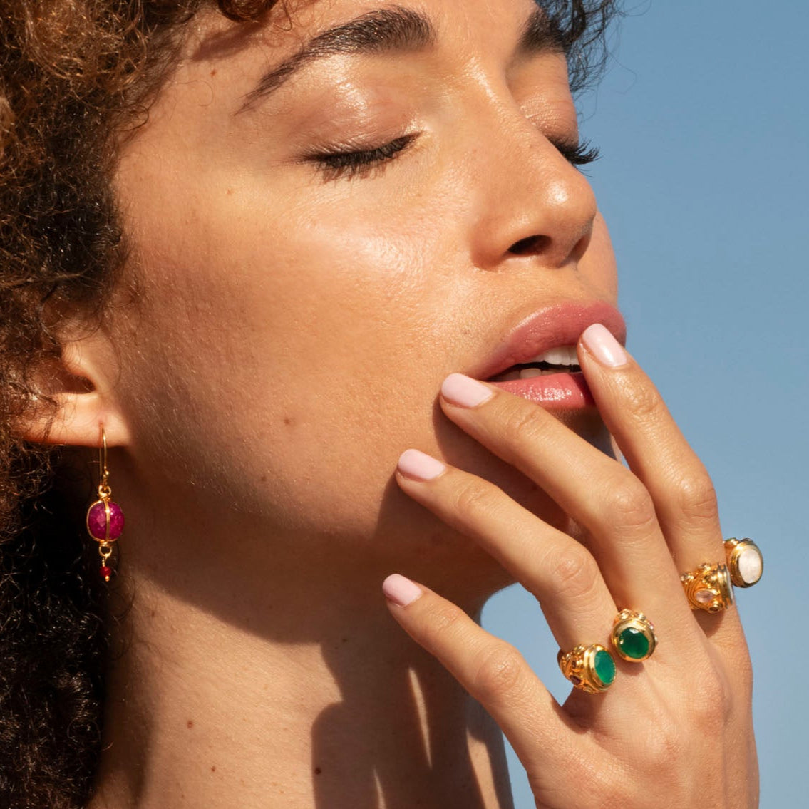 Héritage Bague - Onyx Verte