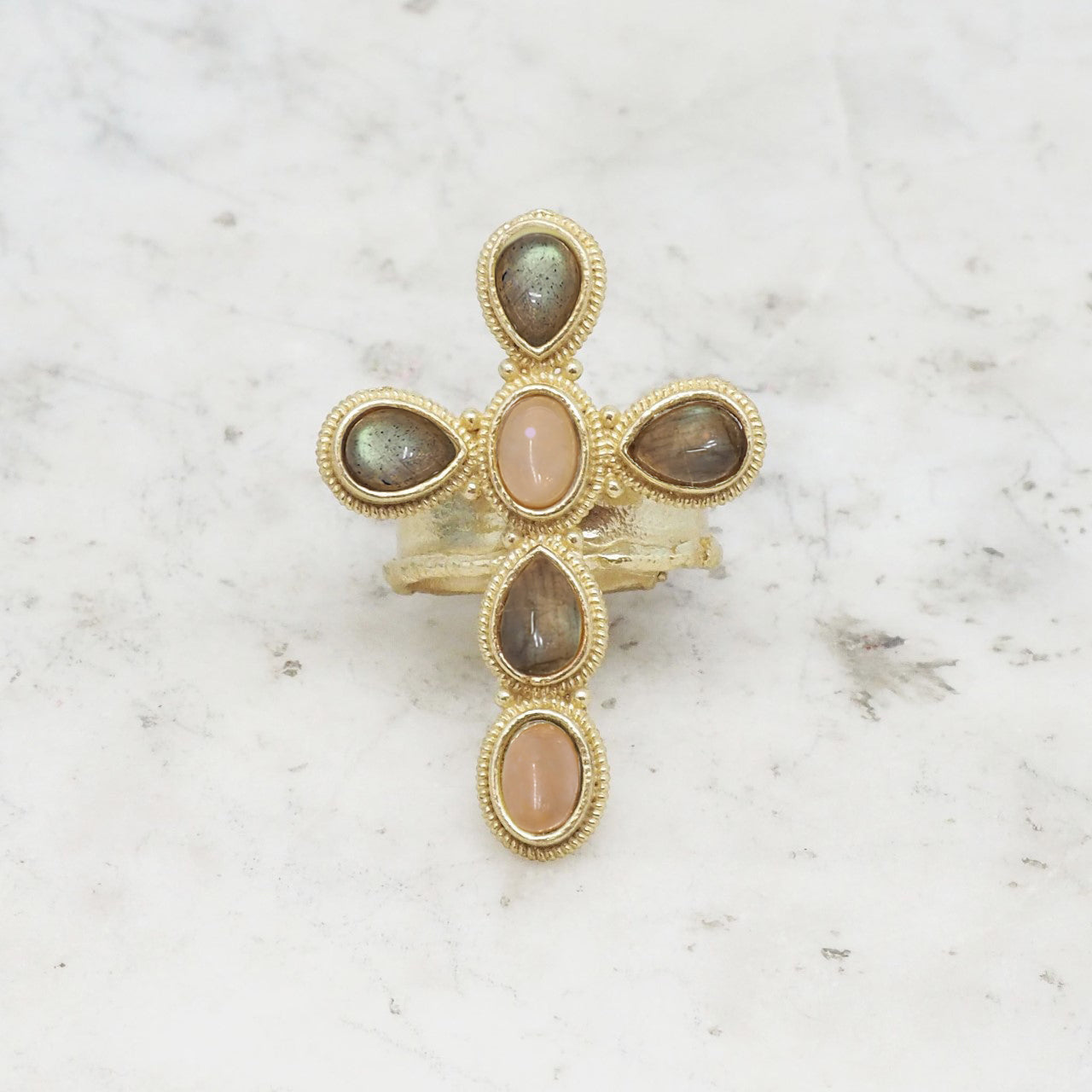 Faith - Bague Labradorite