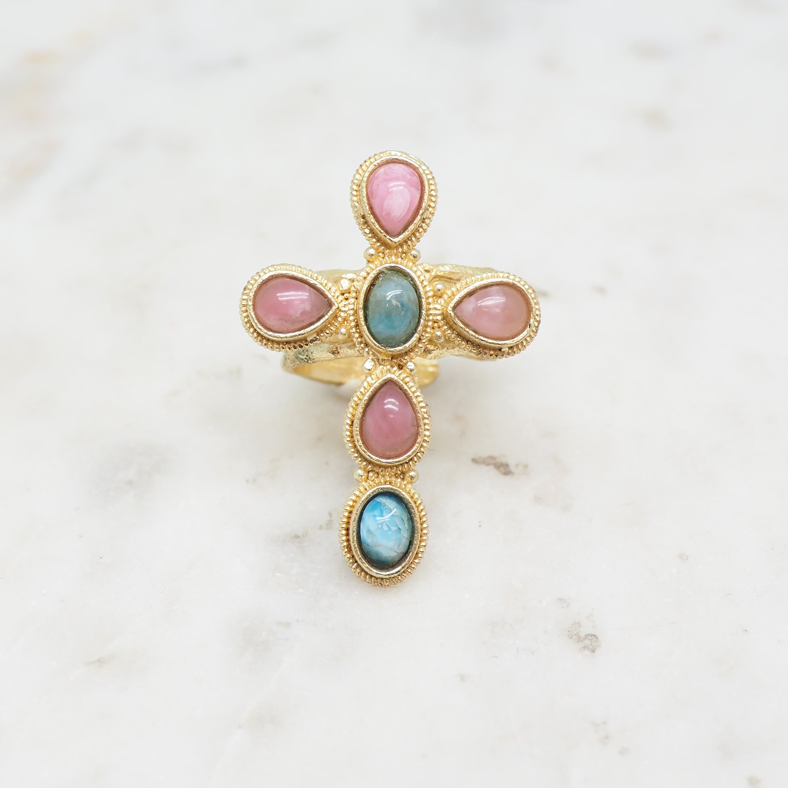 Faith - Bague Rhodocrosite