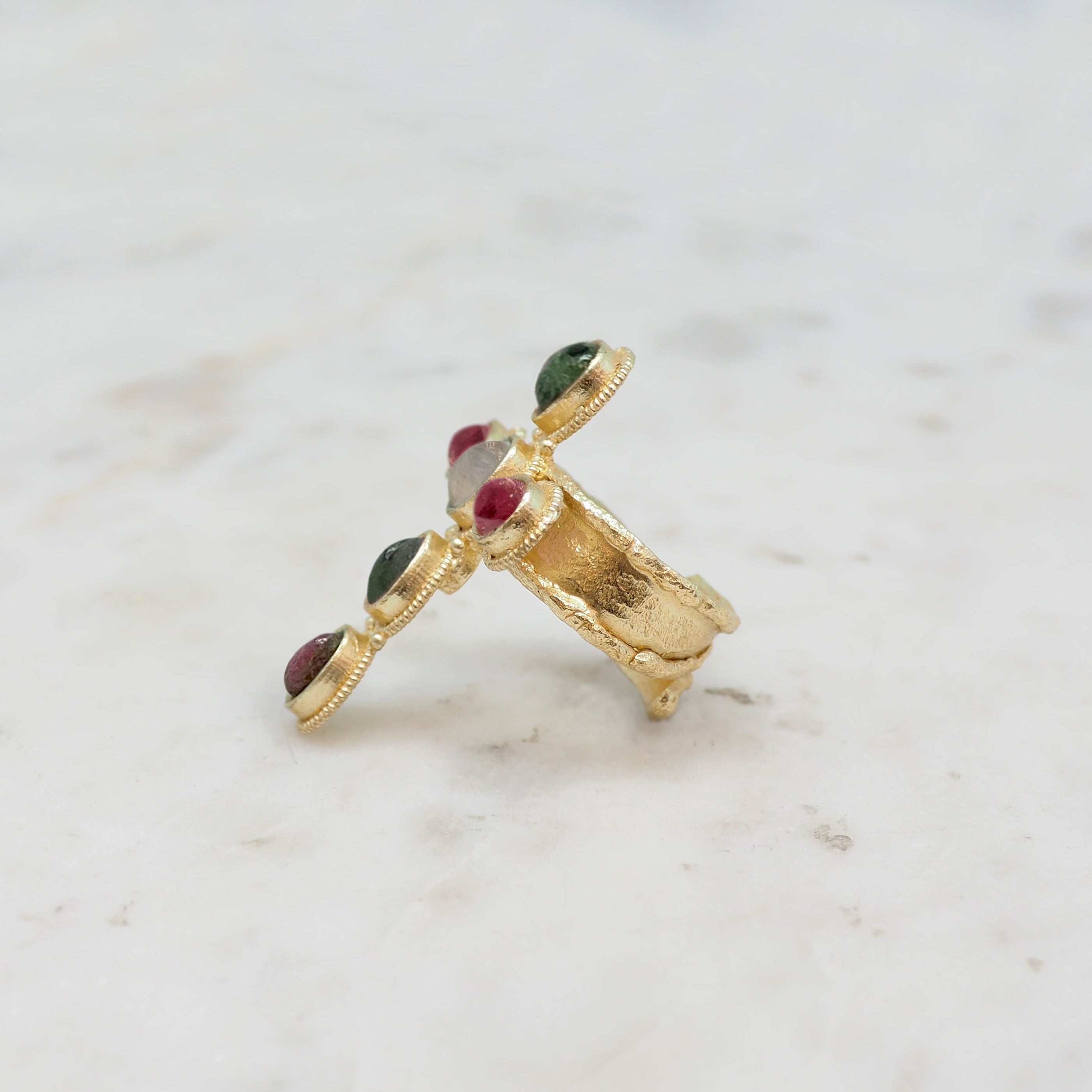 Faith - Ruby Zoisite Ring