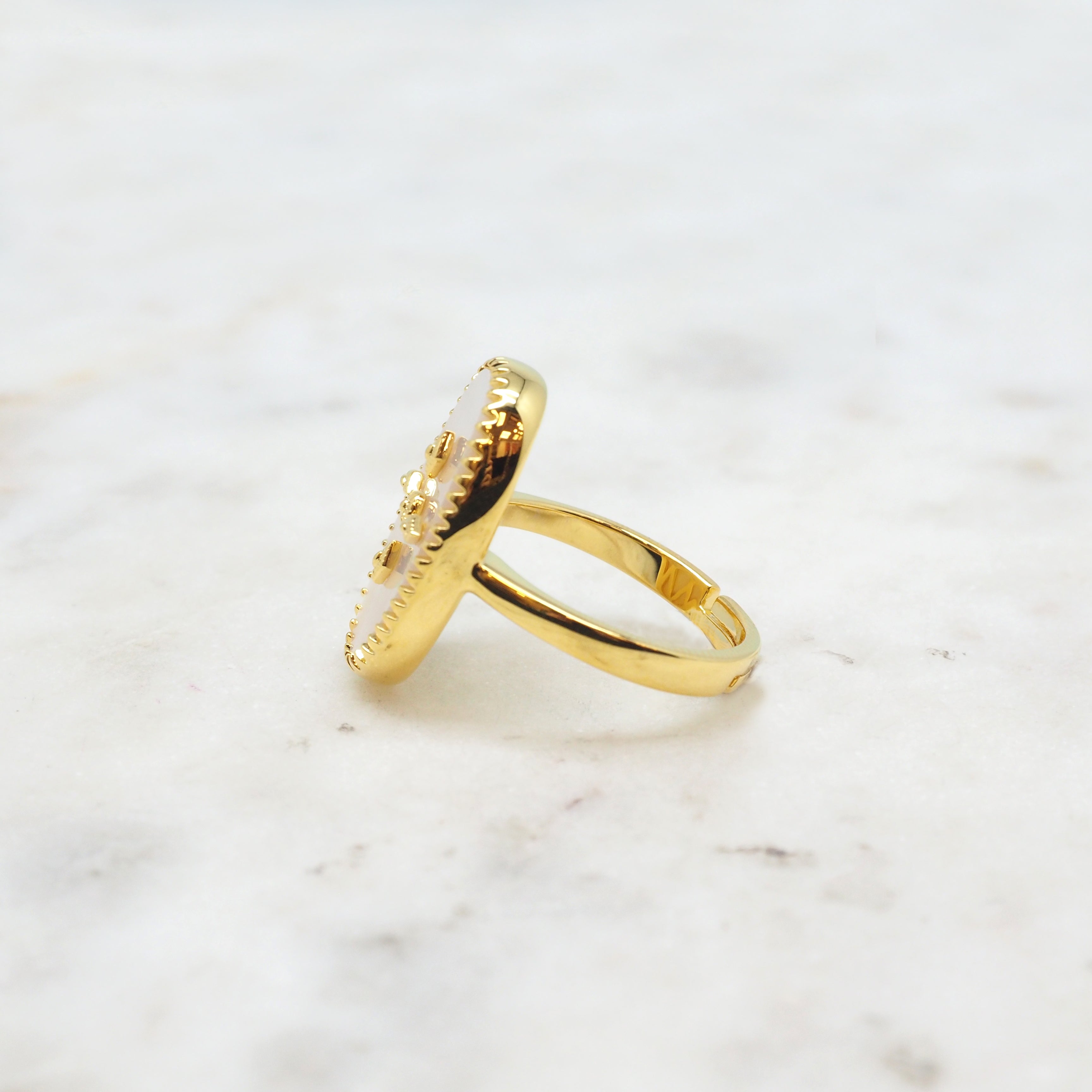 Ornella - Mother-of-pearl ring