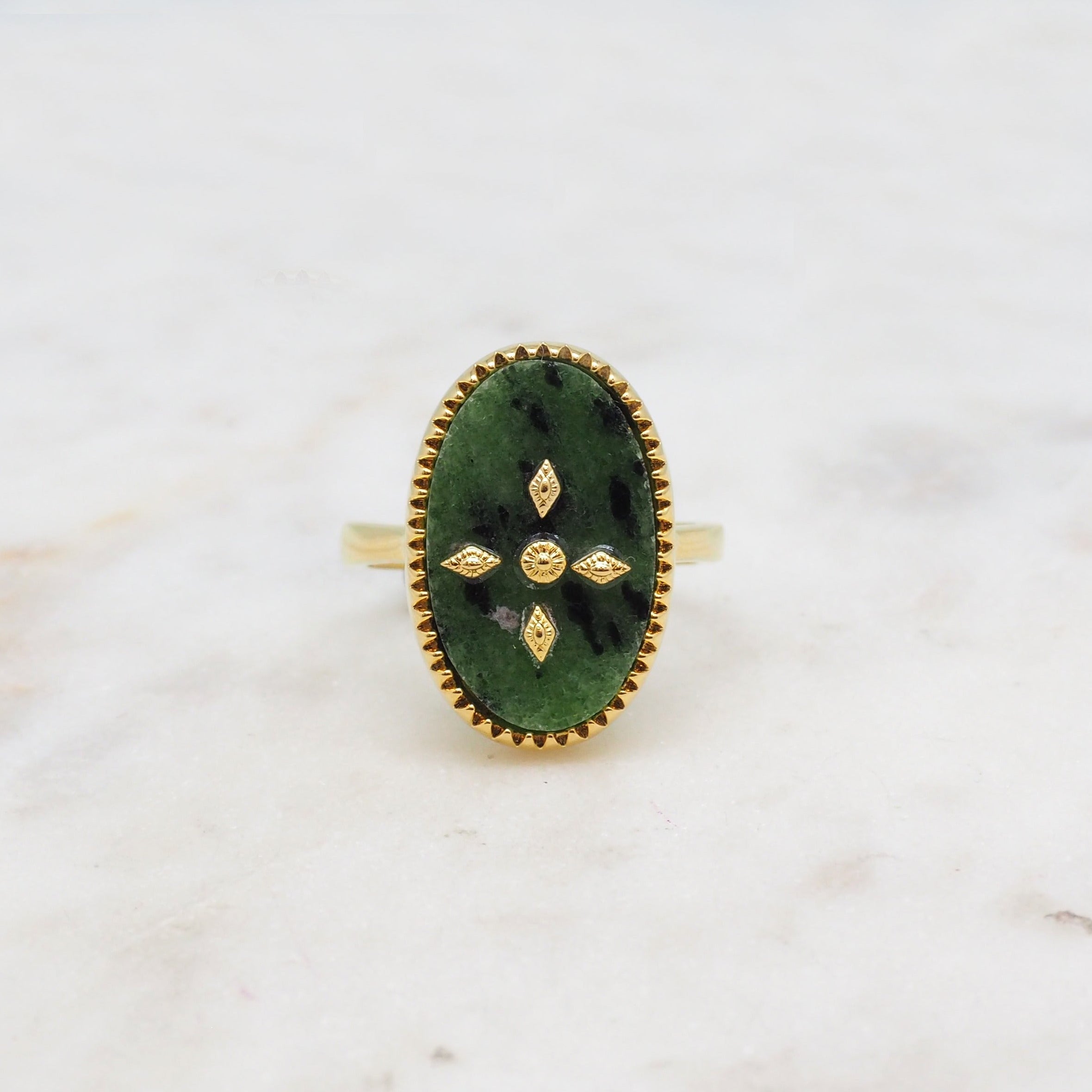 Ornella - Bague Rubis Zoisite