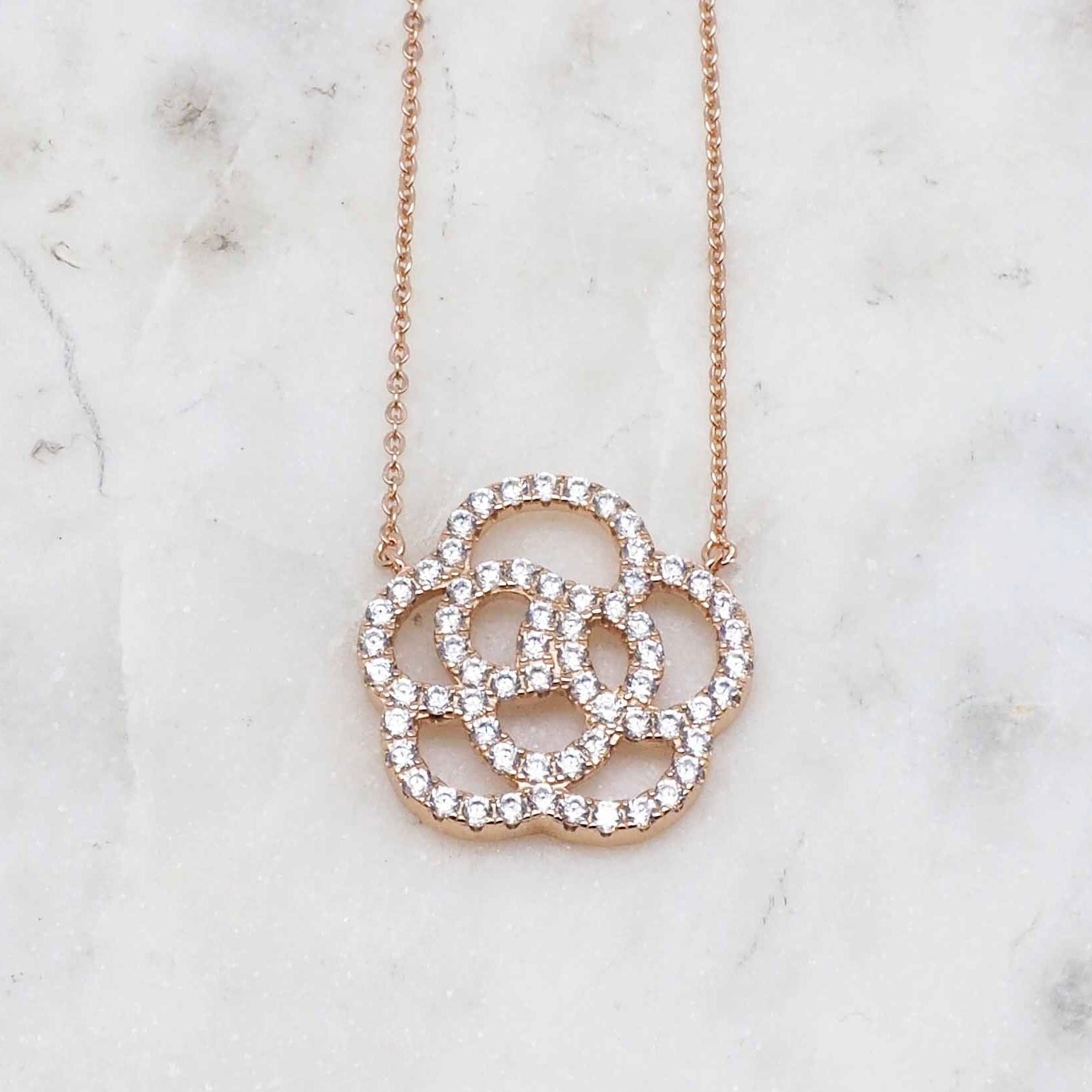 Flora - Collier Rose PM