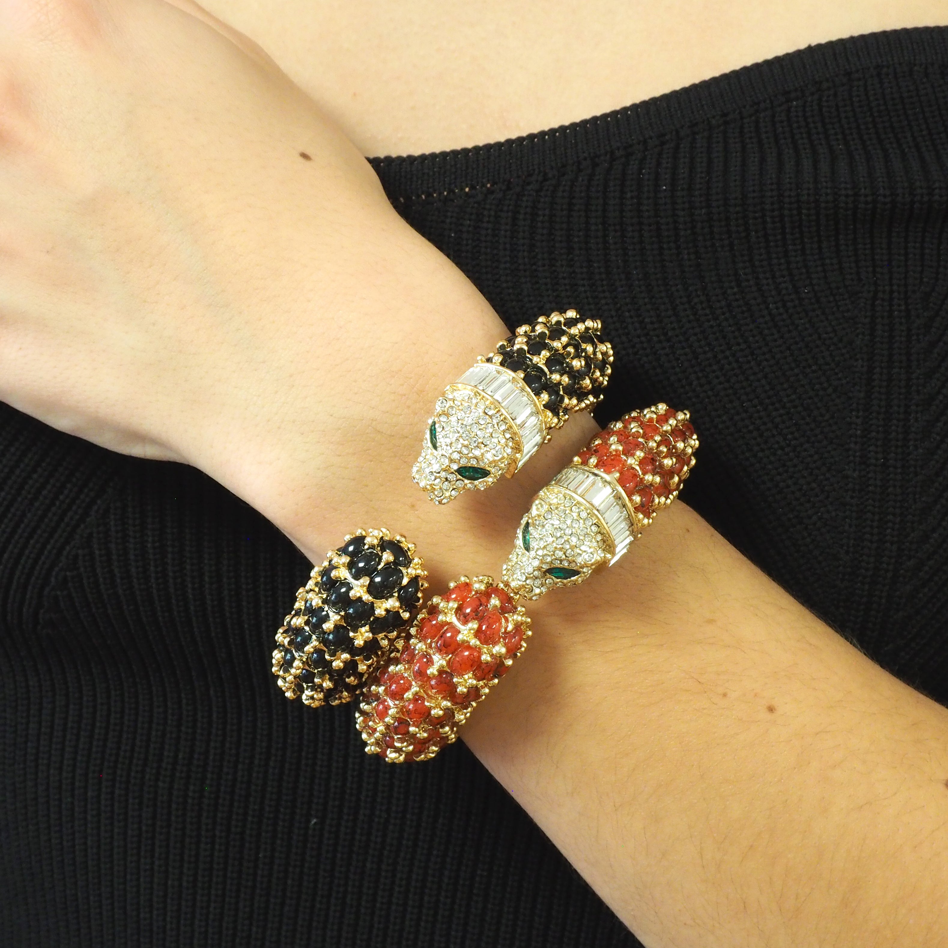 The Tiger Bangle - Black