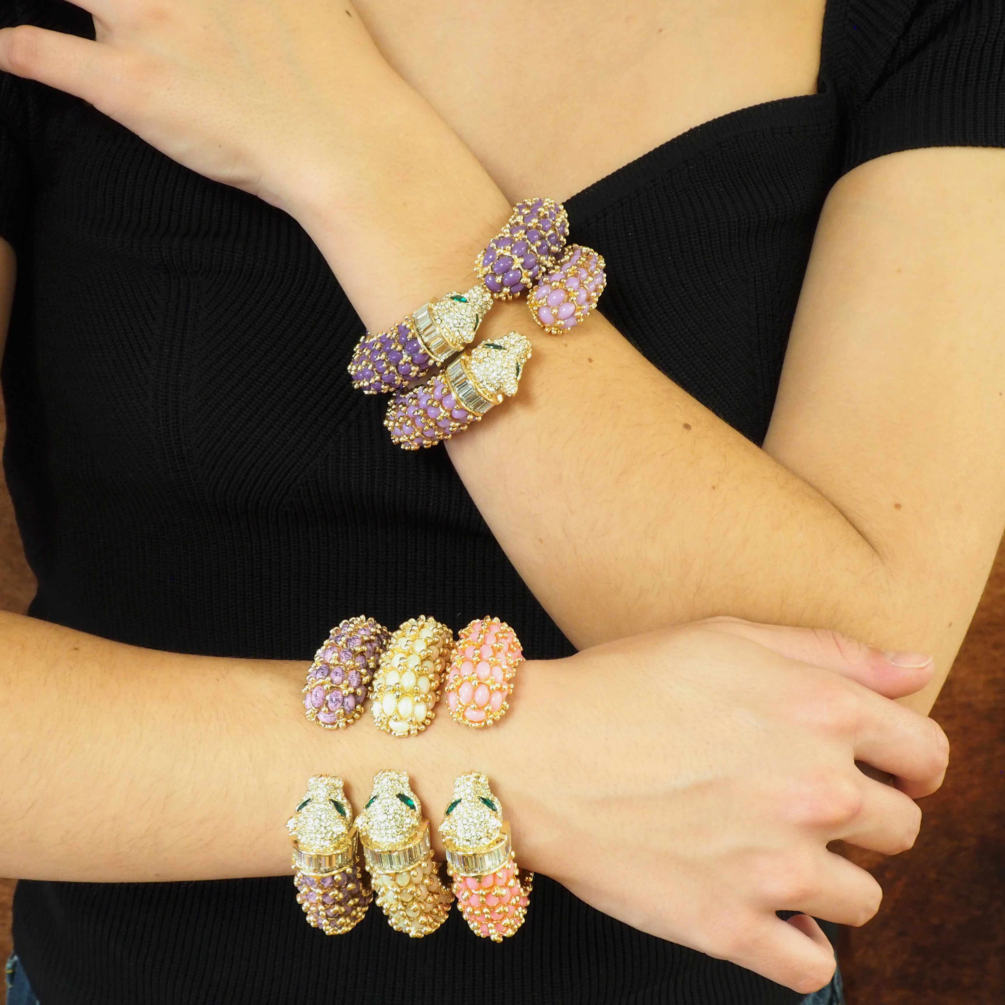 Le Jonc Tigre - Violet marbre