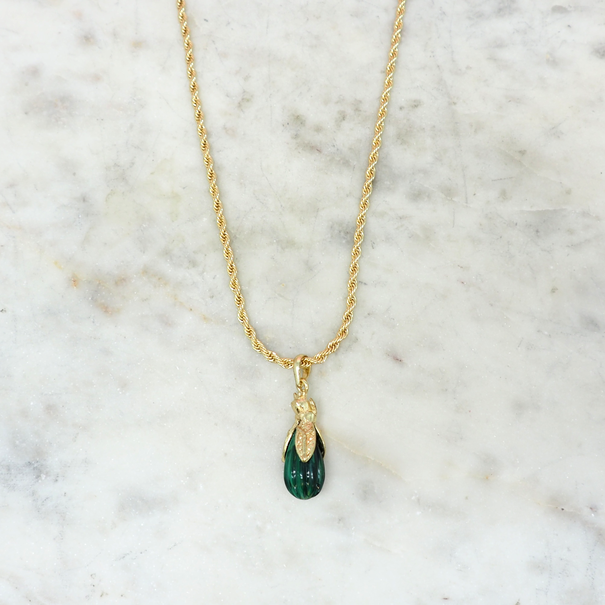 Totem - Collier Malachite