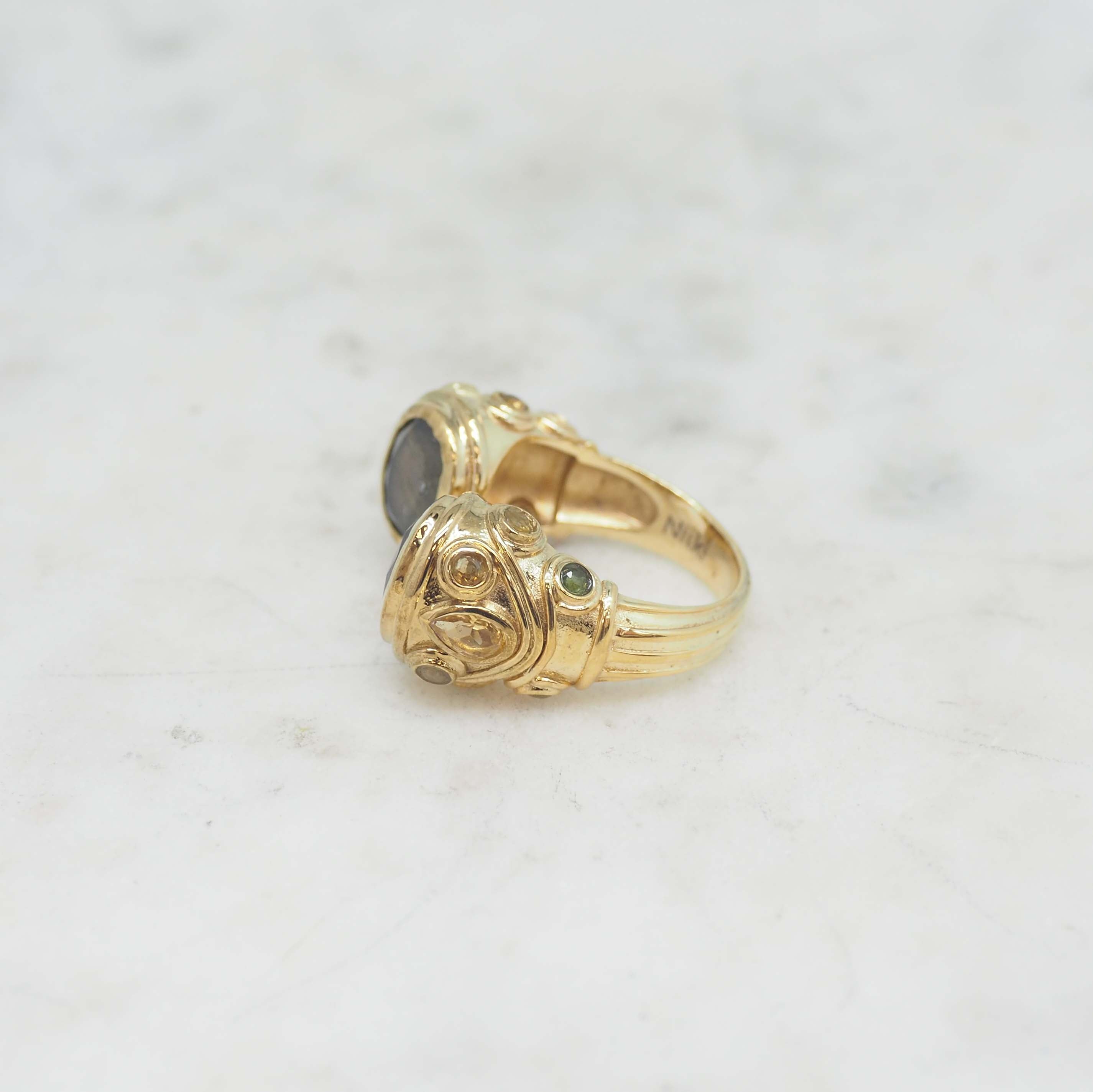 Héritage Bague - Labradorite
