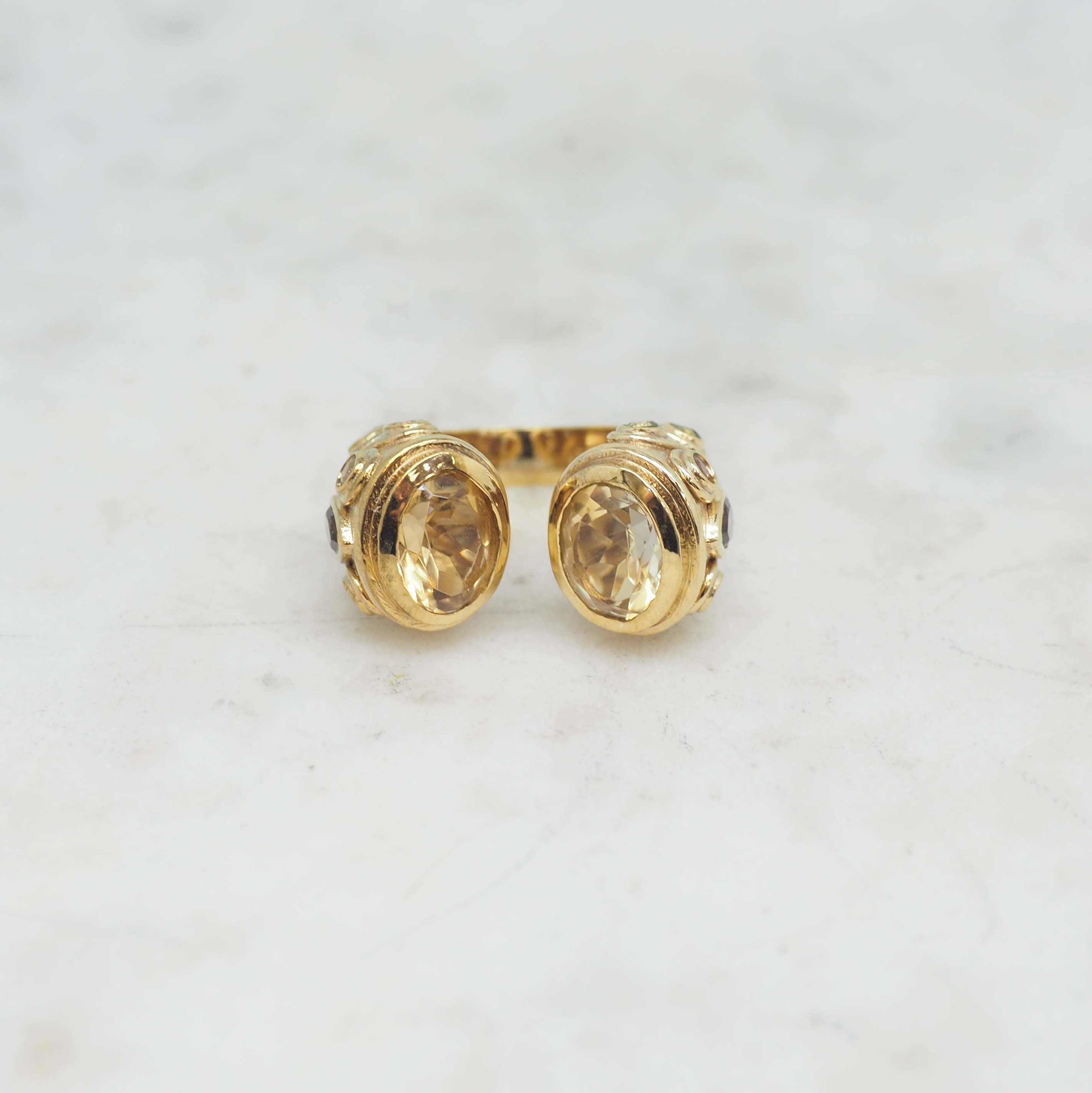 Héritage Bague - Citrine